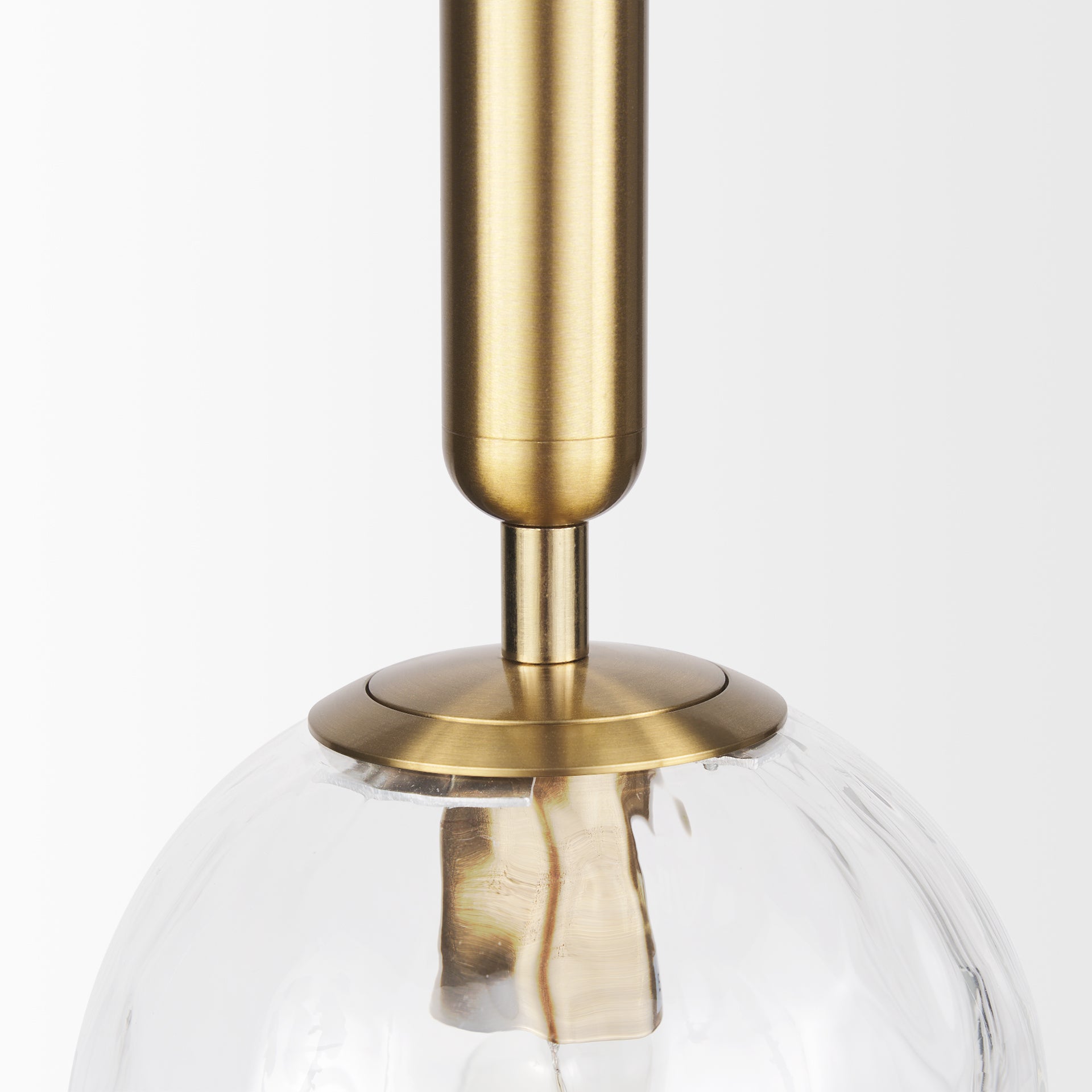 Britton Pendant Light Gold Metal | Clear Glass - pendant-light