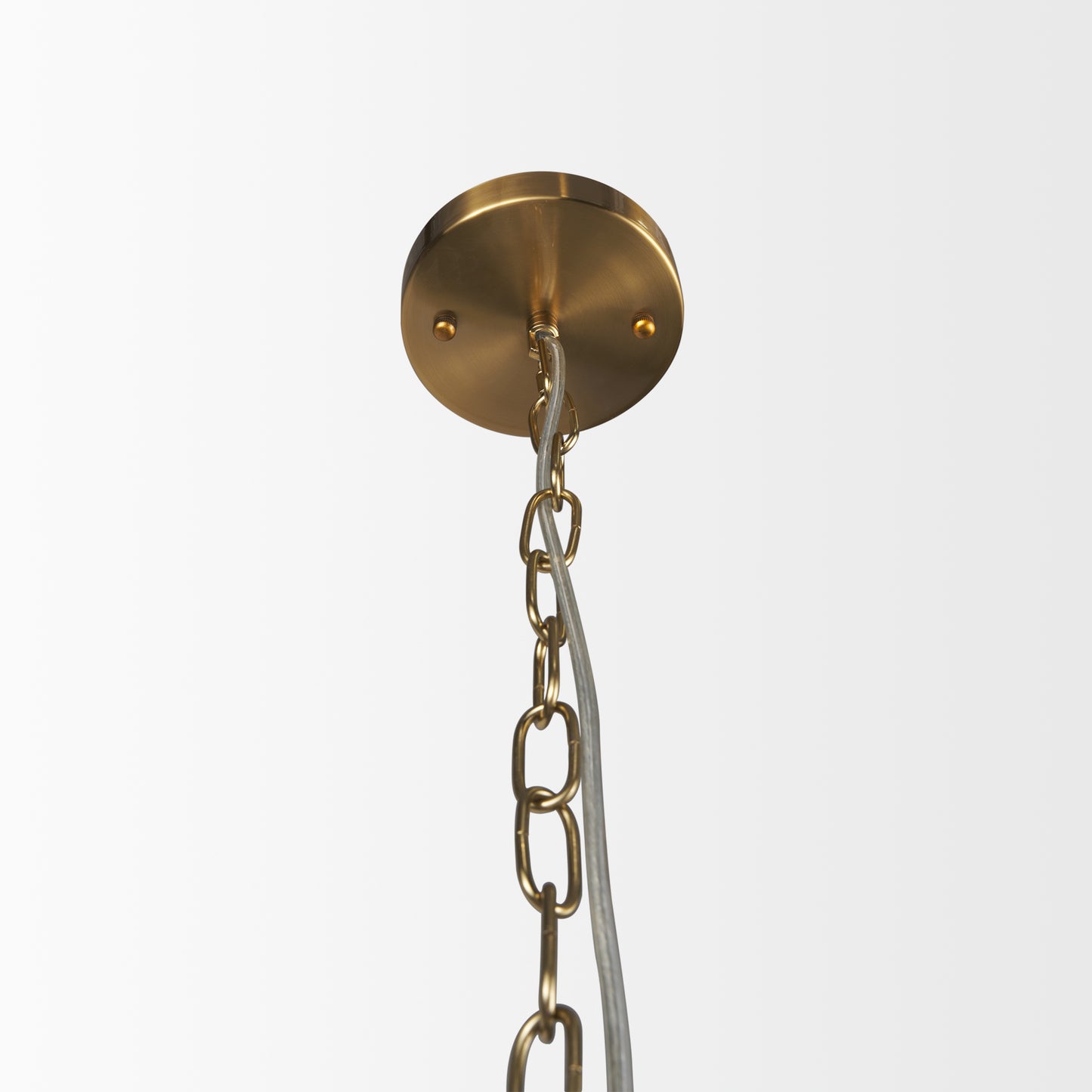 Britton Chandelier Gold Metal | Clear Glass - chandeliers
