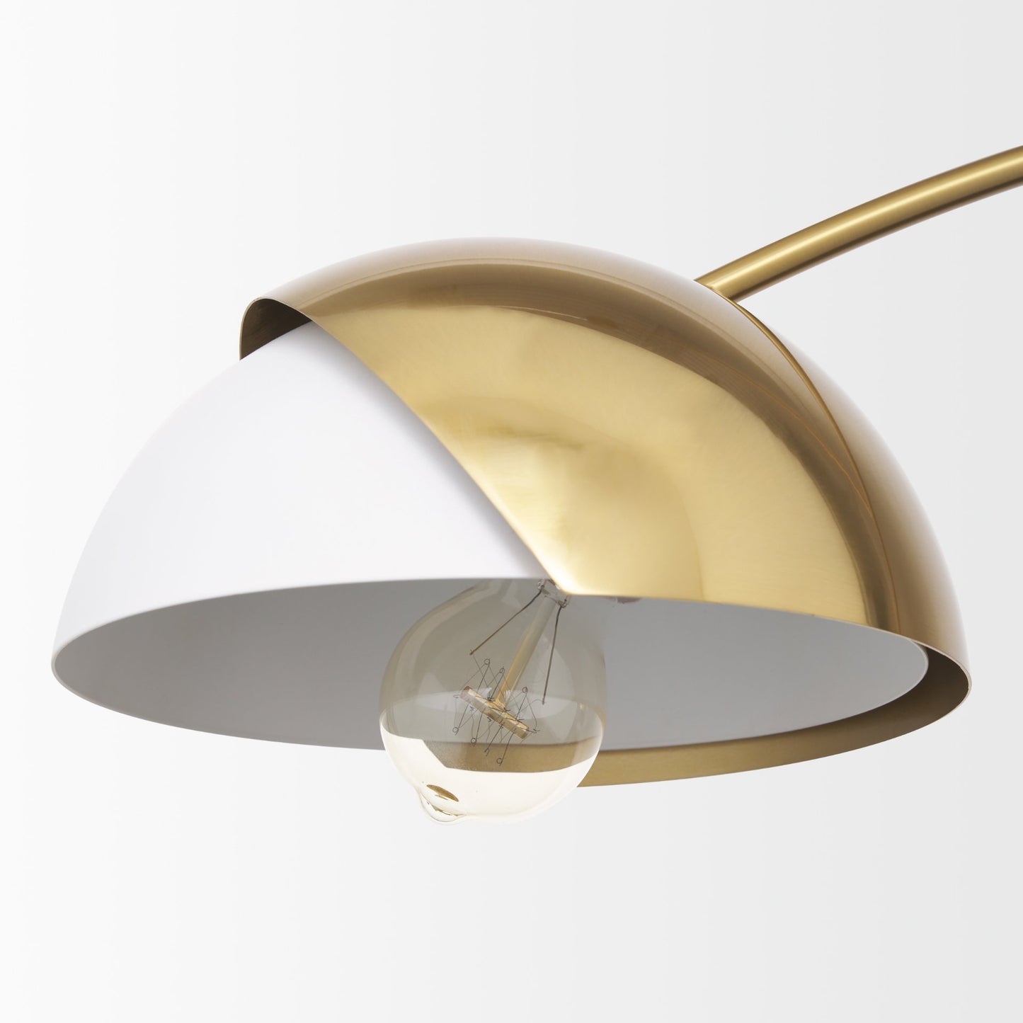 Cybill Chandelier Gold Metal | 2 Lights - chandeliers