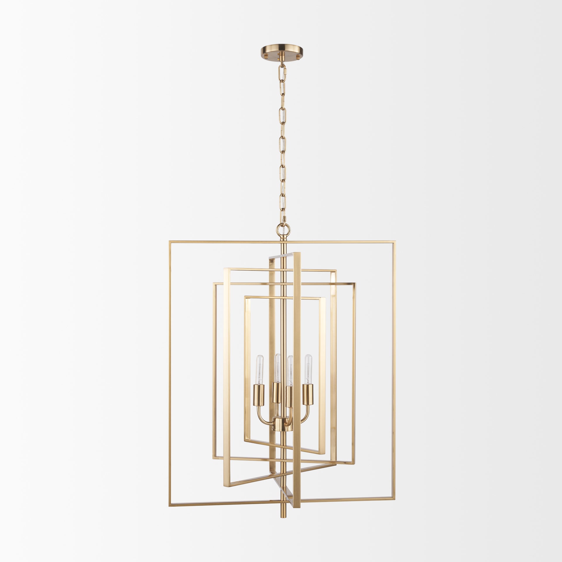 Colleen Chandelier Antiqued Gold - chandeliers