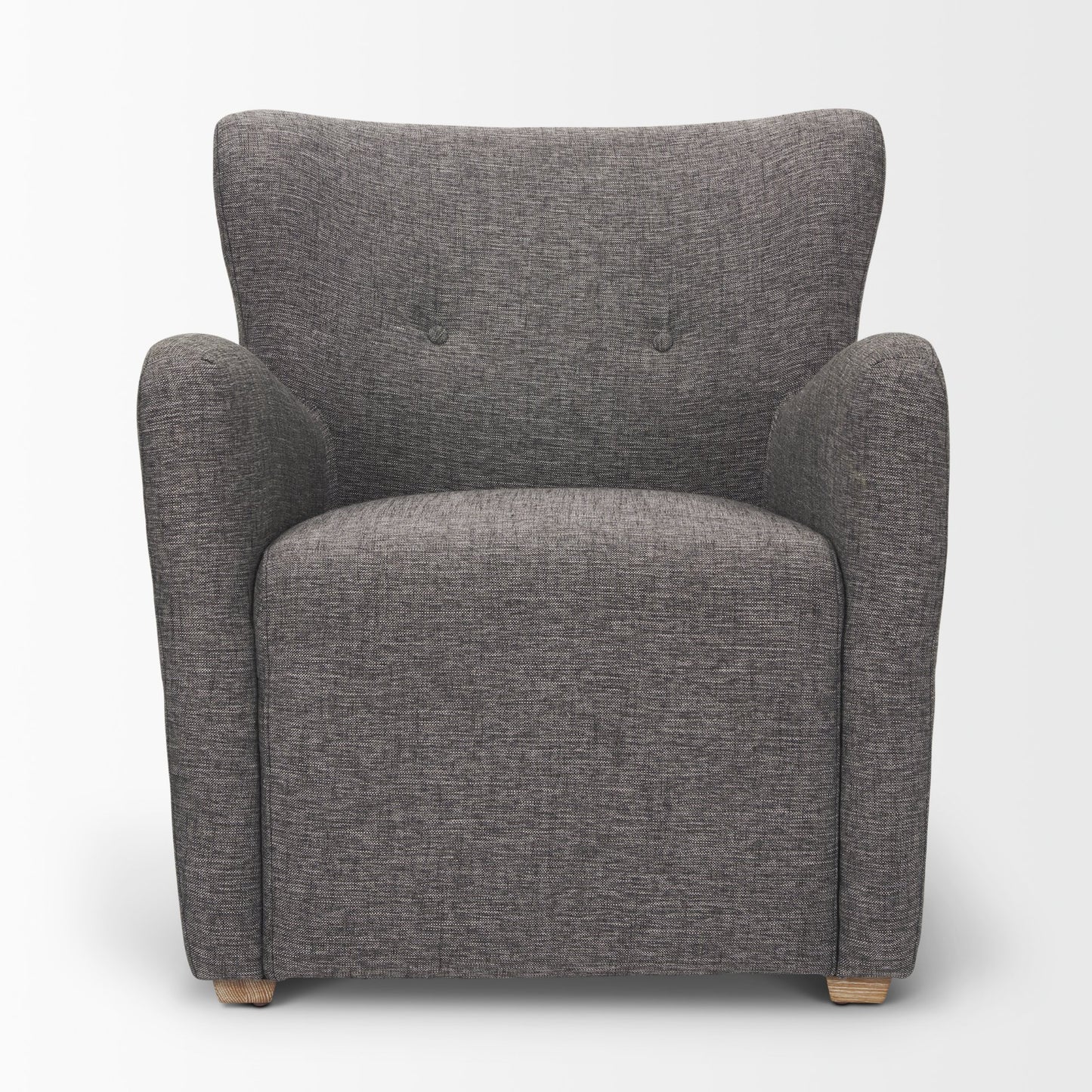 Dunstan Accent Chair Charcoal Fabric - accent-chairs