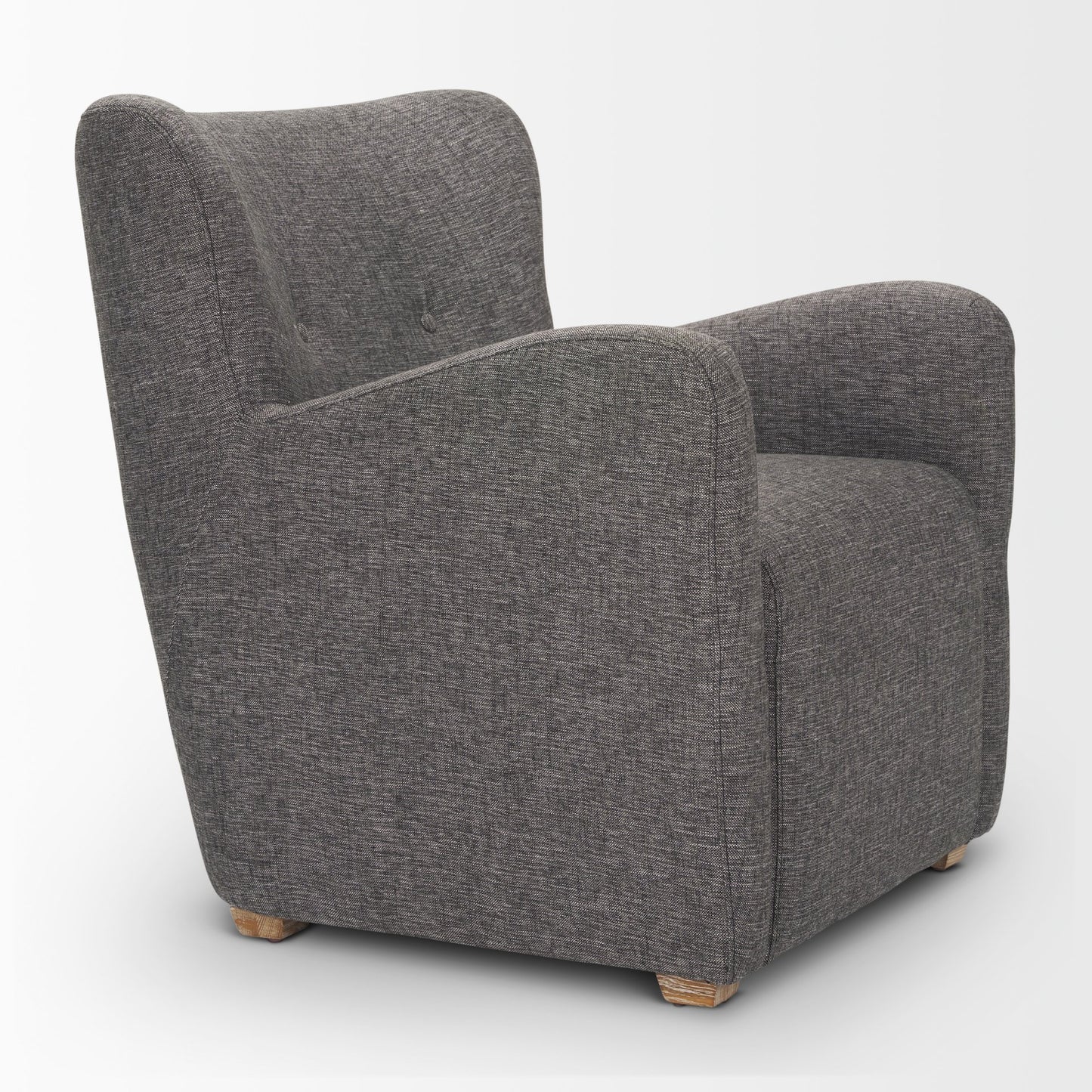 Dunstan Accent Chair Charcoal Fabric - accent-chairs