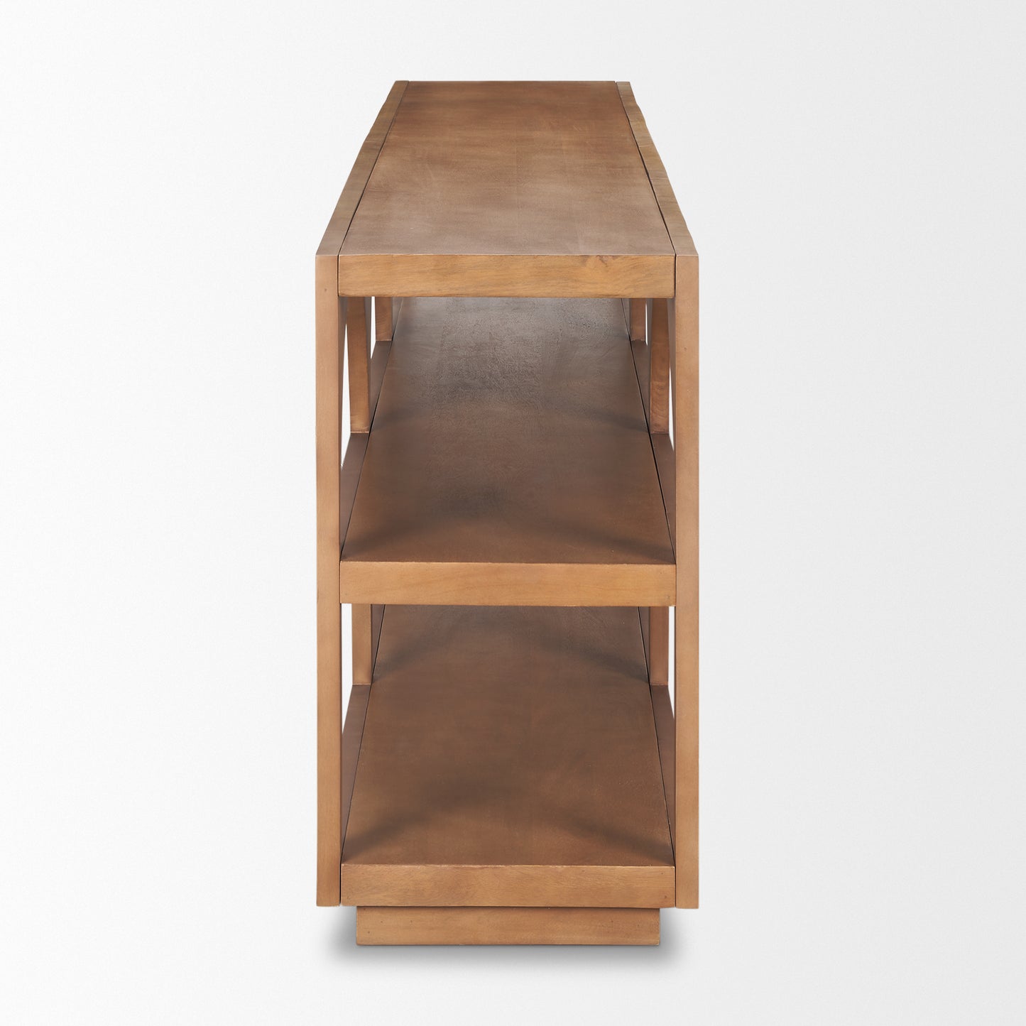 Bela Console Table Brown Wood | Large - console-tables