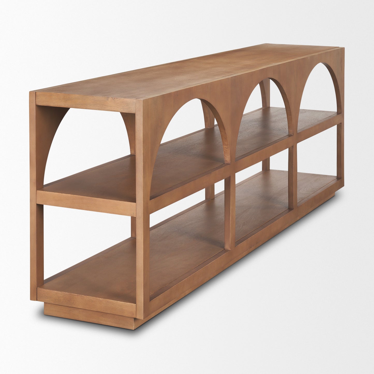 Bela Console Table Brown Wood | Large - console-tables