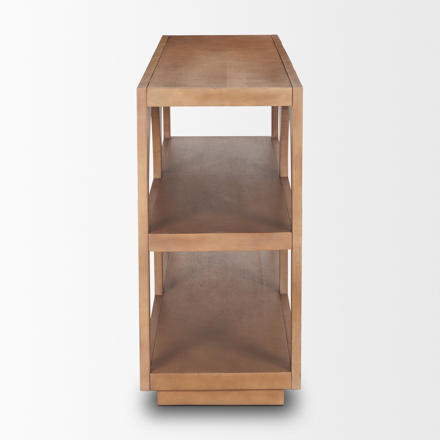 Bela Console Table Brown Wood | Small - console-tables