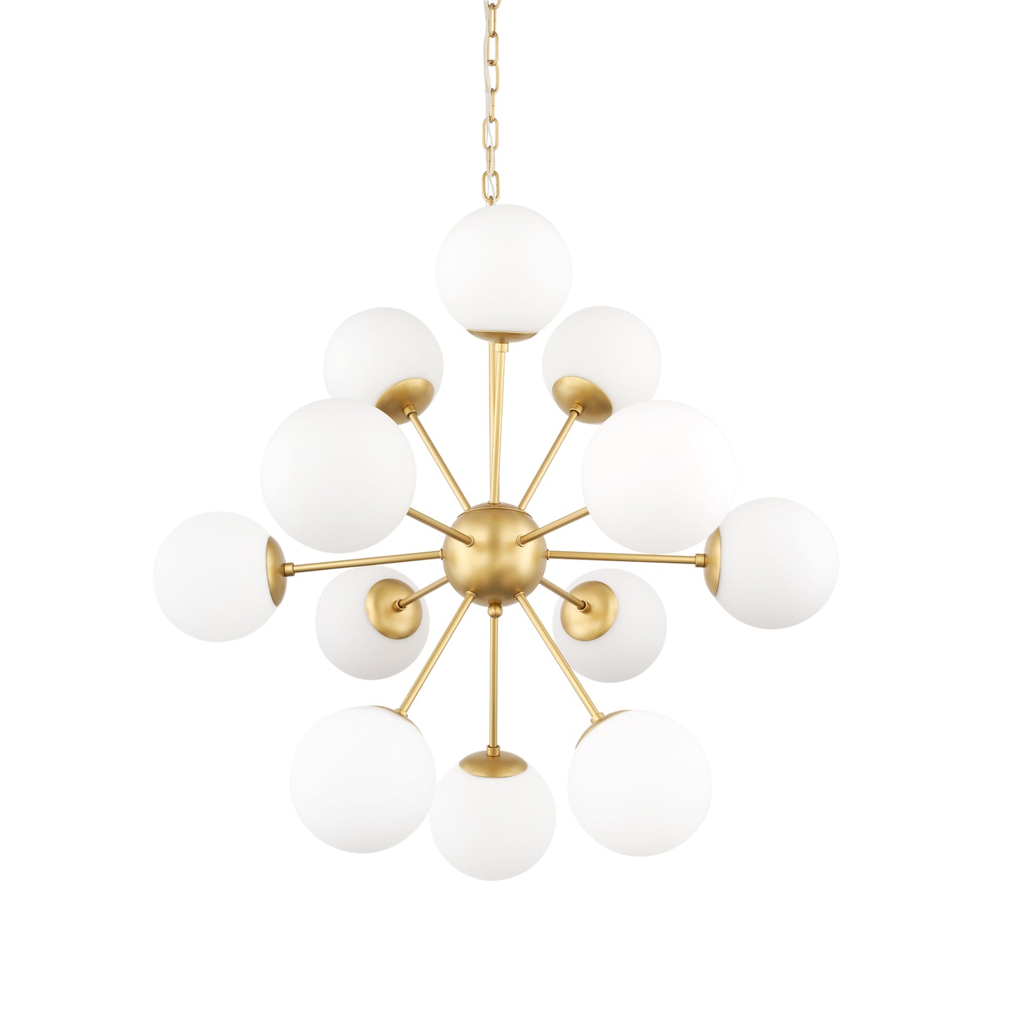 Barbara Chandelier Gold Metal | 11 Light - chandeliers
