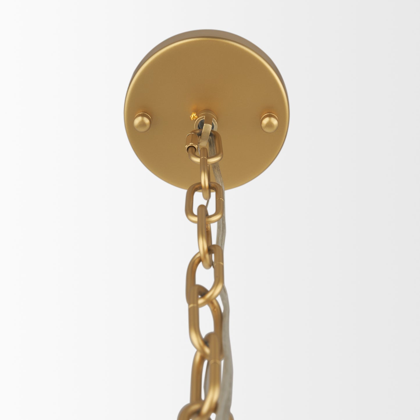 Edie Chandelier Gold Metal | 6 Light - chandeliers