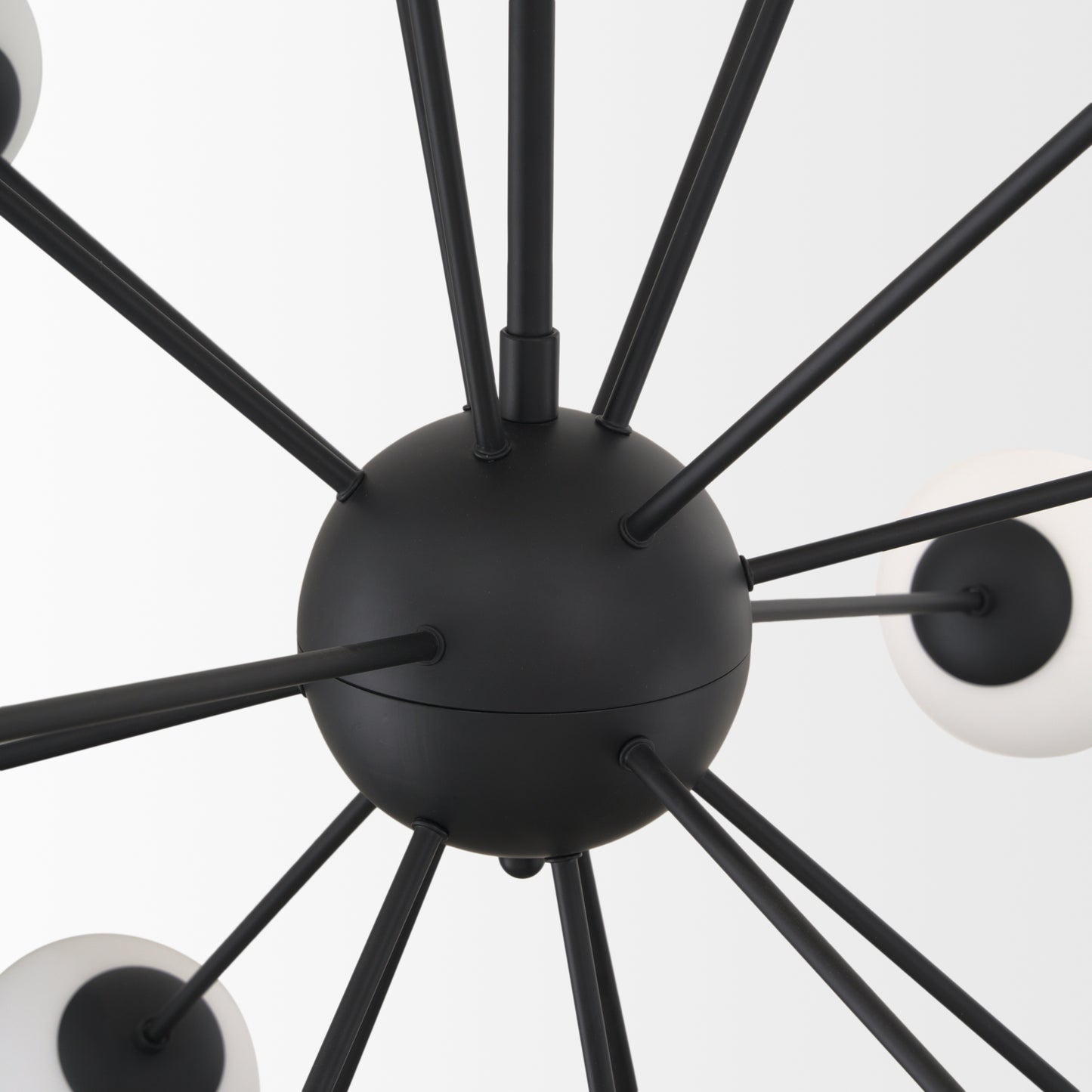 Barbara Chandelier Matte Black | 18 Light - chandeliers