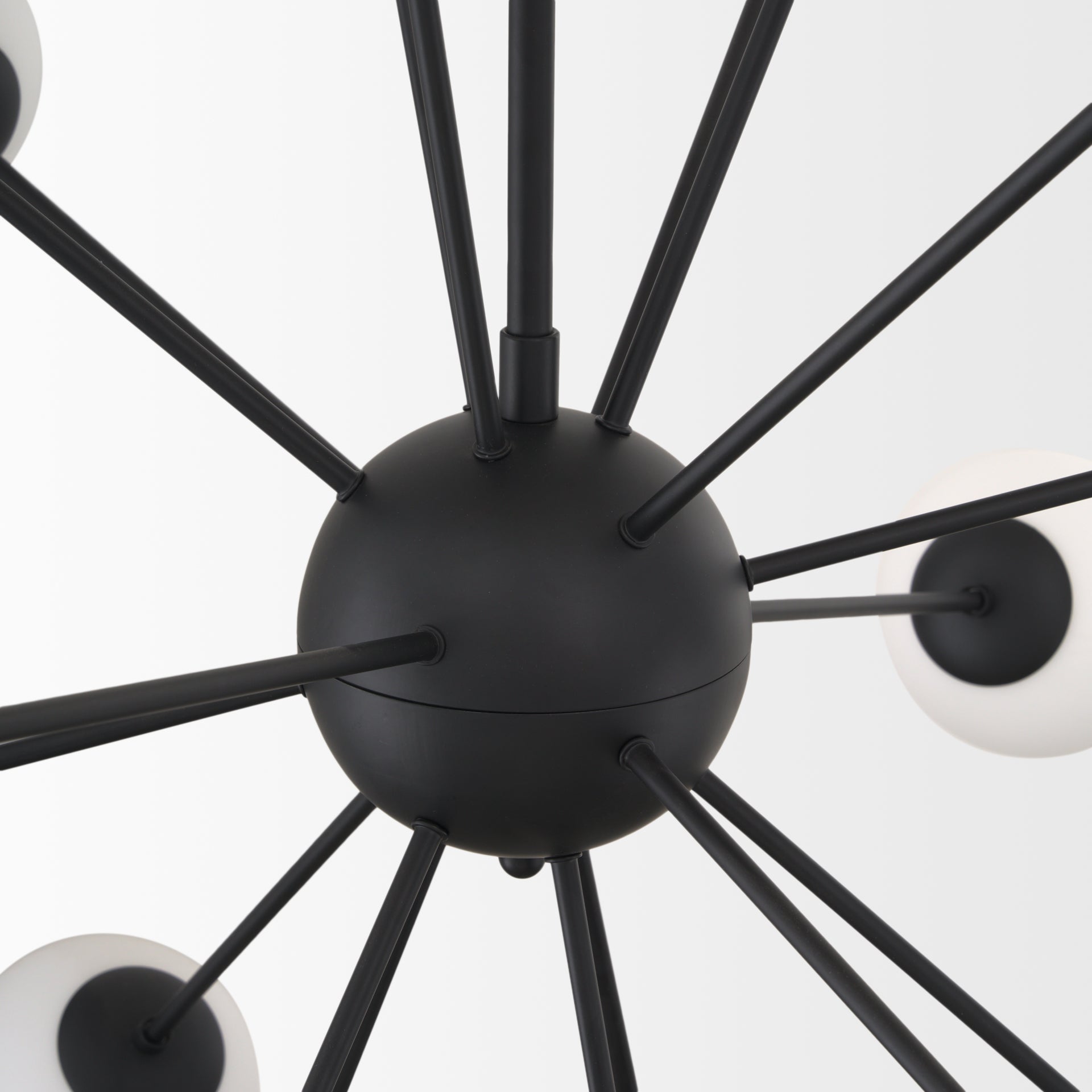 Barbara Chandelier Matte Black | 18 Light - chandeliers