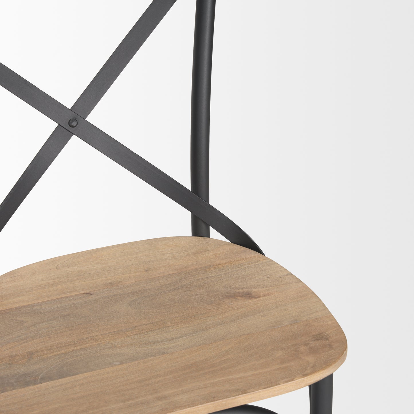 Etienne Dining Chair Light Brown | Gunmetal - dining-chairs