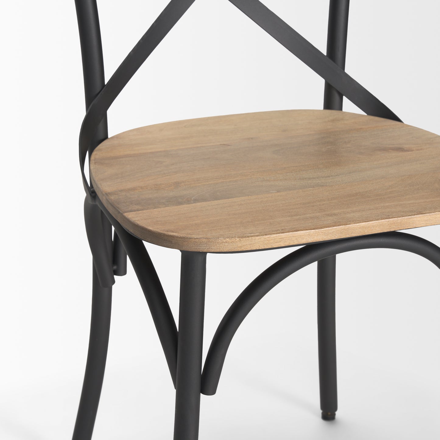 Etienne Dining Chair Light Brown | Gunmetal - dining-chairs