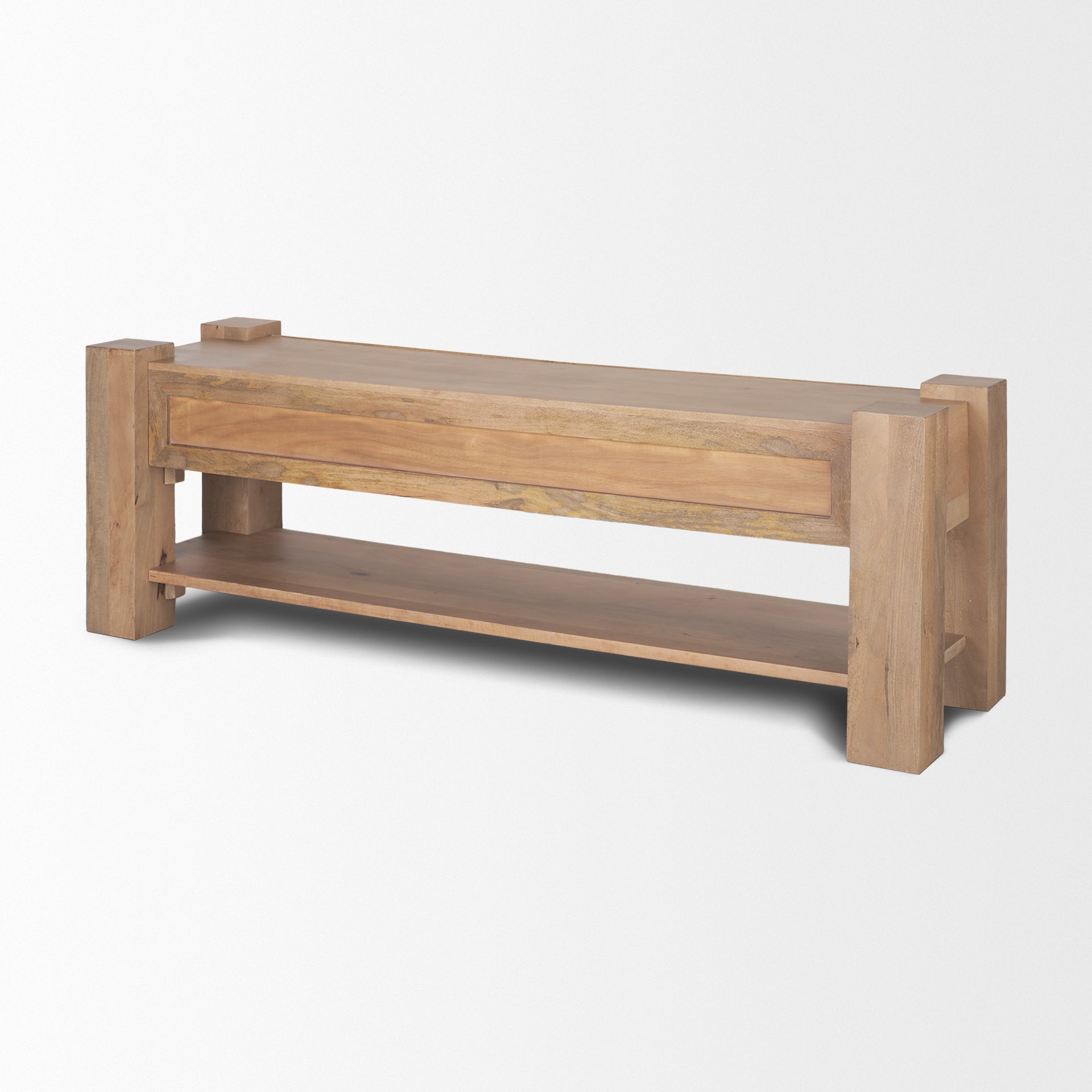 Beth Media Console Light Brown - media-console