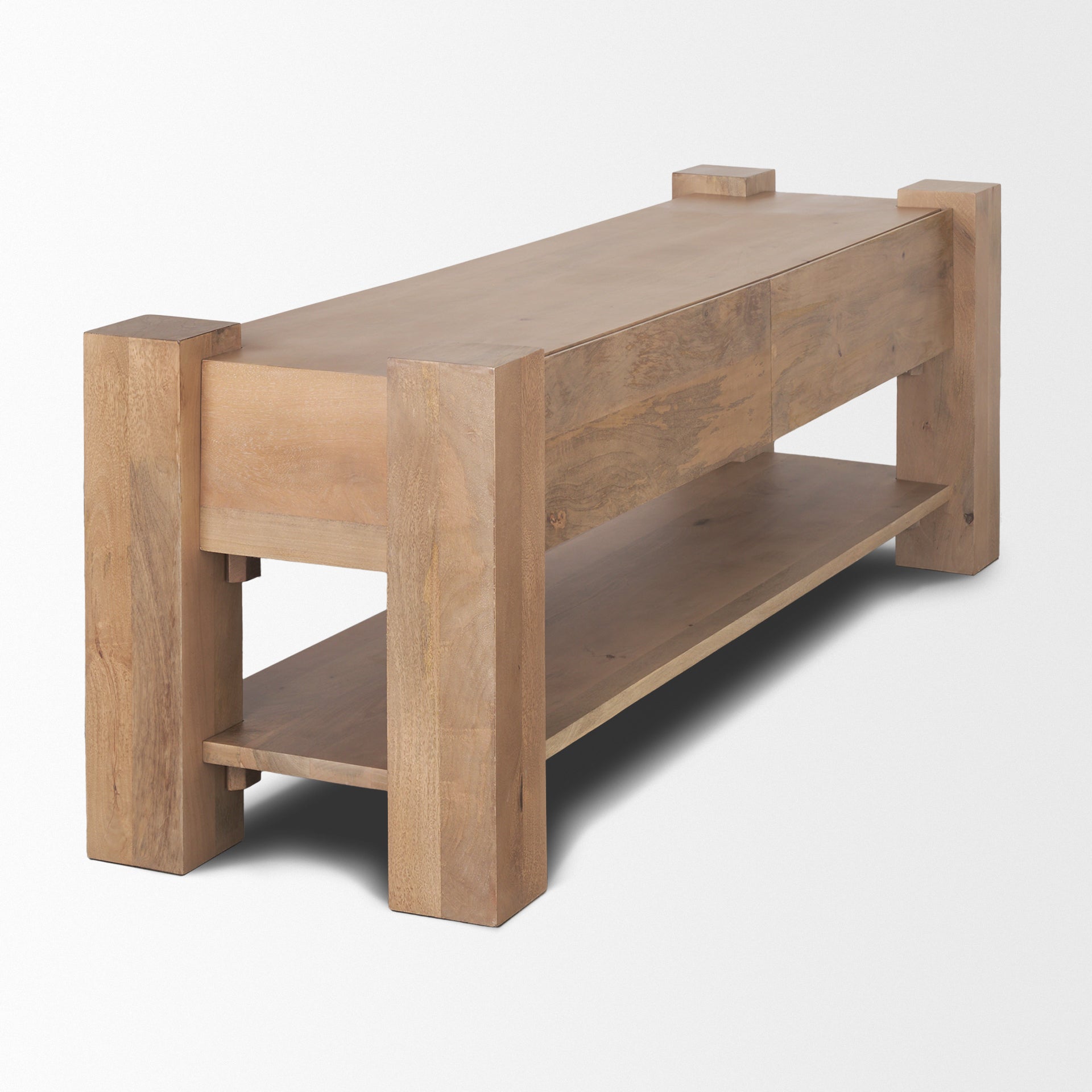 Beth Media Console Light Brown - media-console