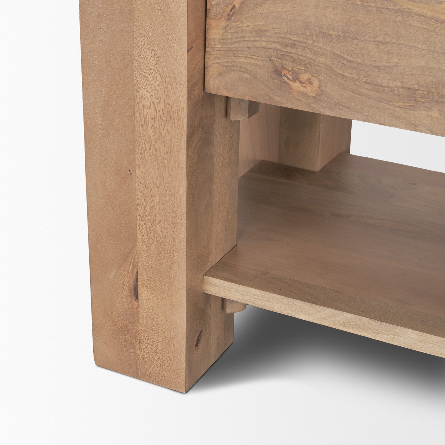 Beth Media Console Light Brown - media-console