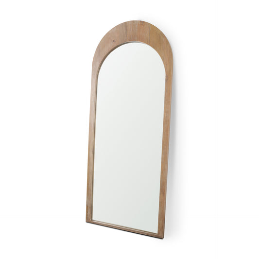 Celeste Floor Mirror Light Brown | Full Length - wall-mirrors-grouped