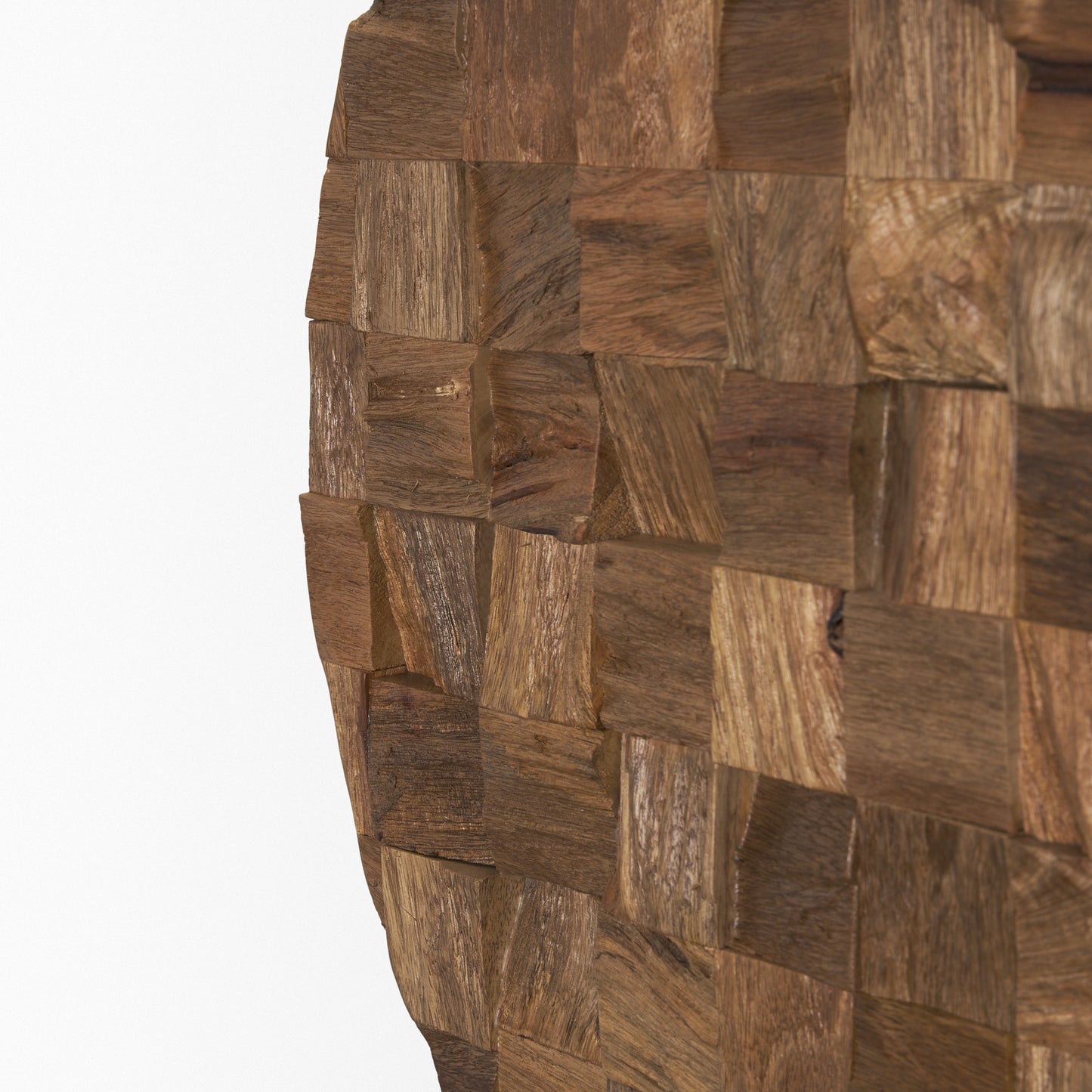 Into the Abyss II Light Brown Wood 24" Wall Decor