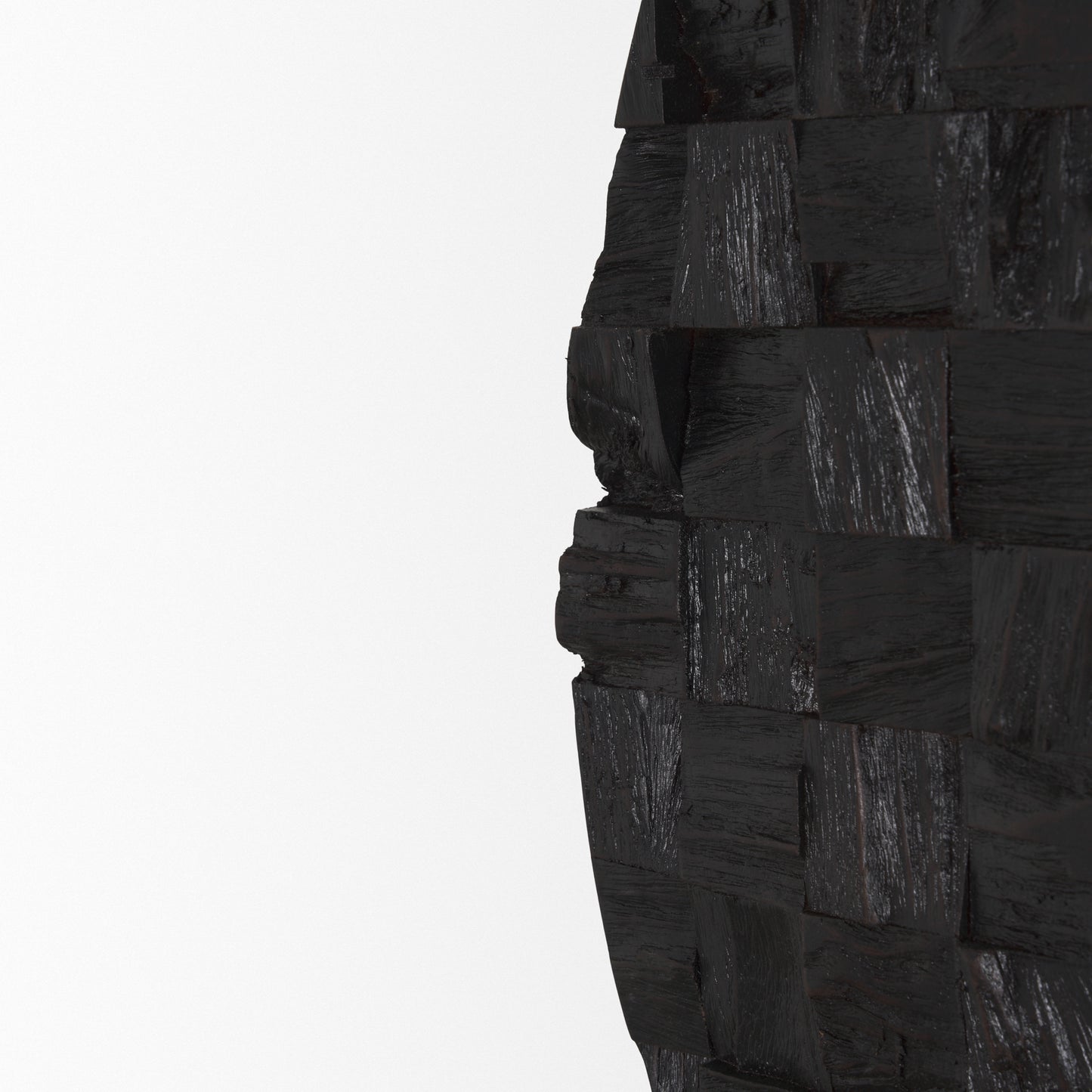 Into the Abyss I Dark Brown Wood 32" Wall Decor