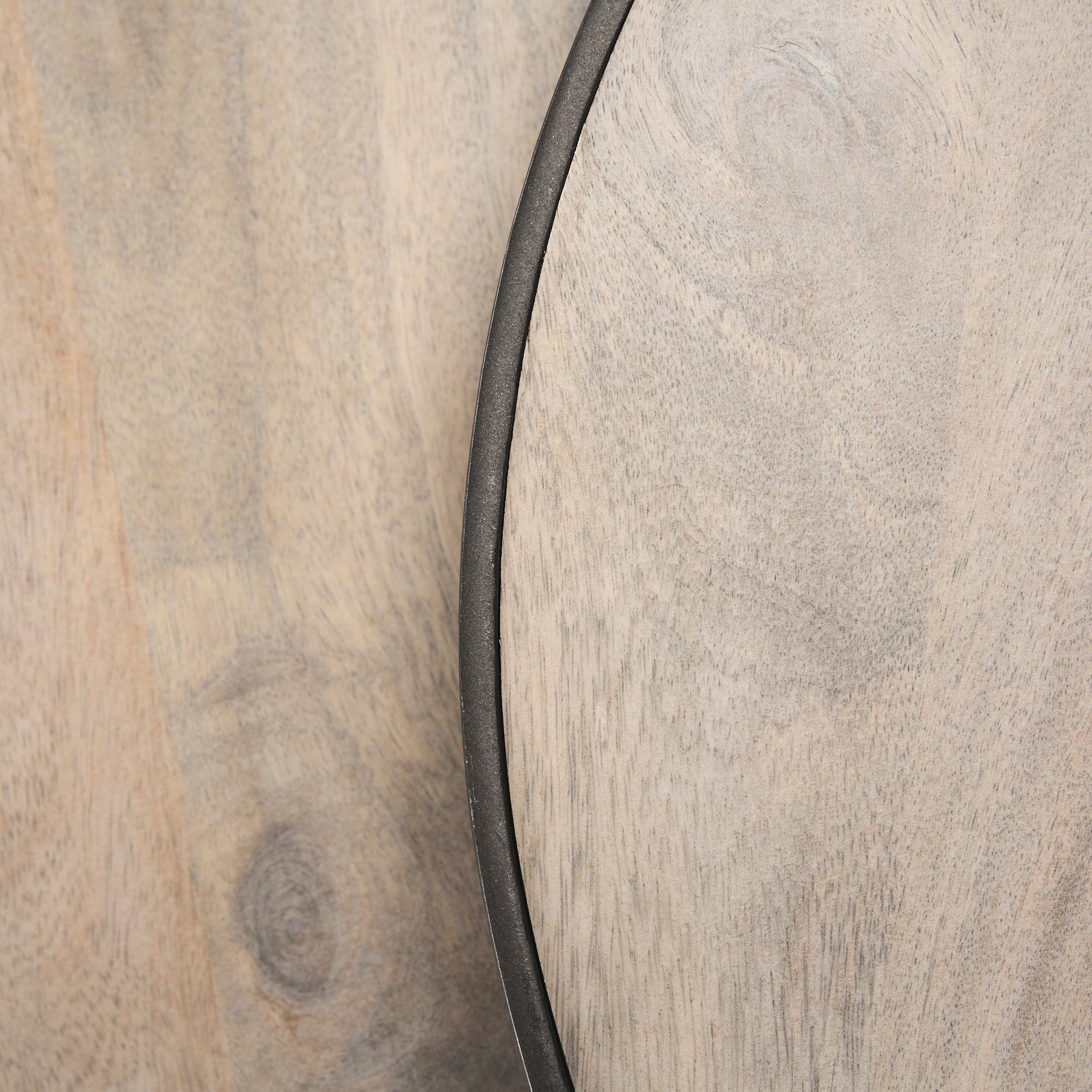 Clapp Accent Table White Wash | Silver Metal - accent-tables