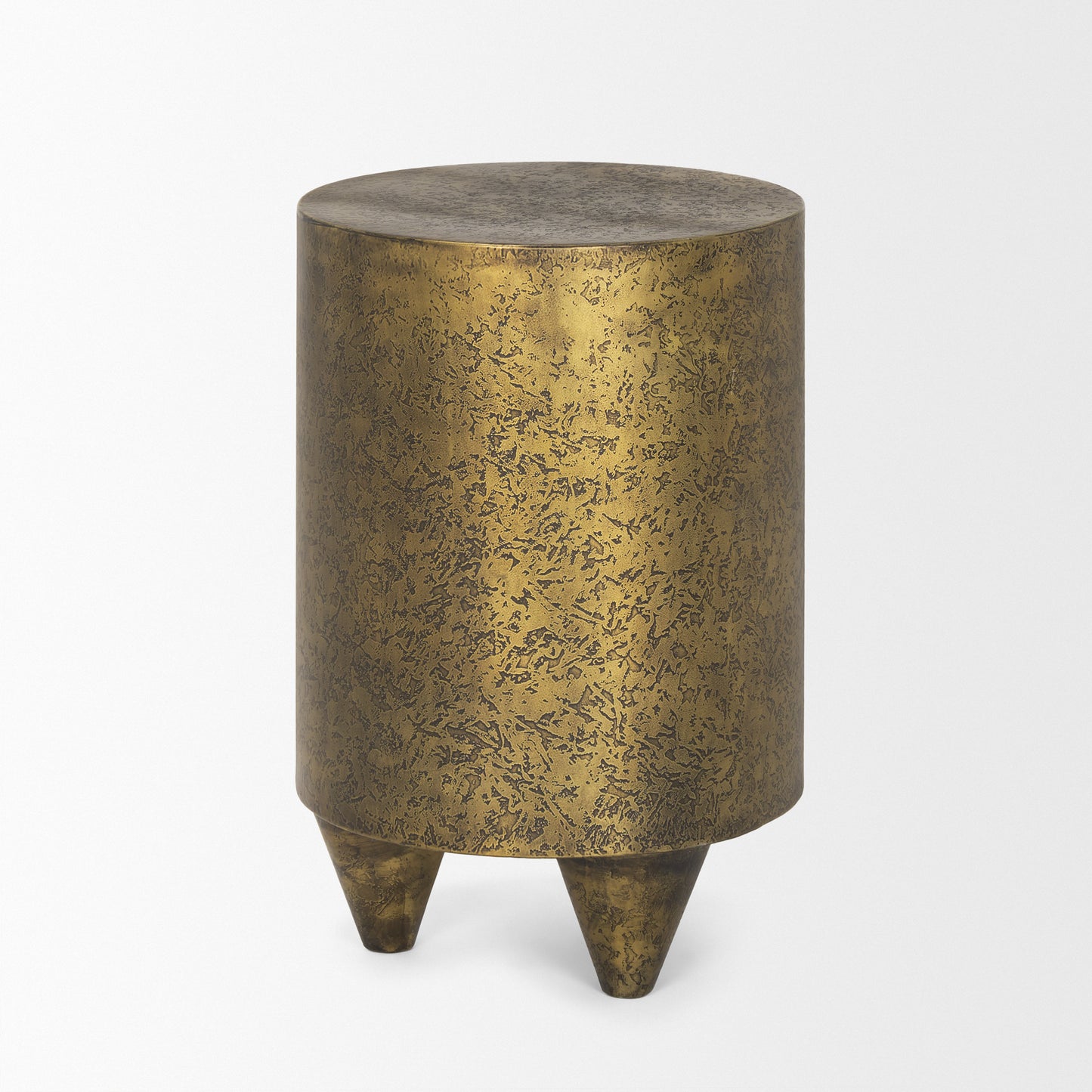 Rosh Accent Table Gold Metal - accent-tables