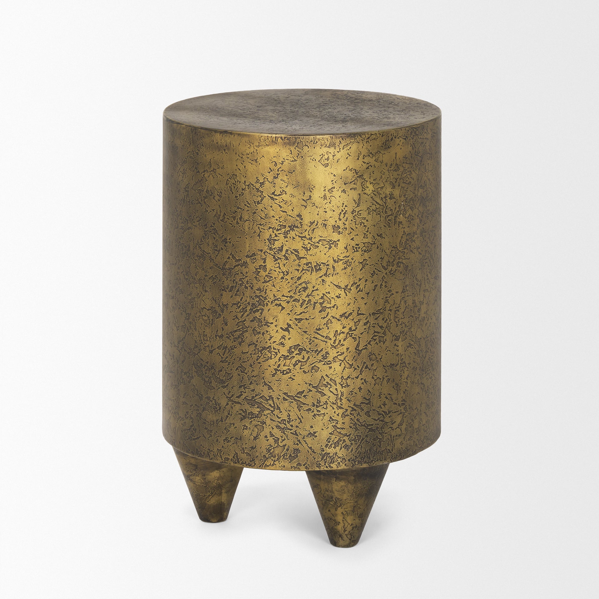 Rosh Accent Table Gold Metal - accent-tables