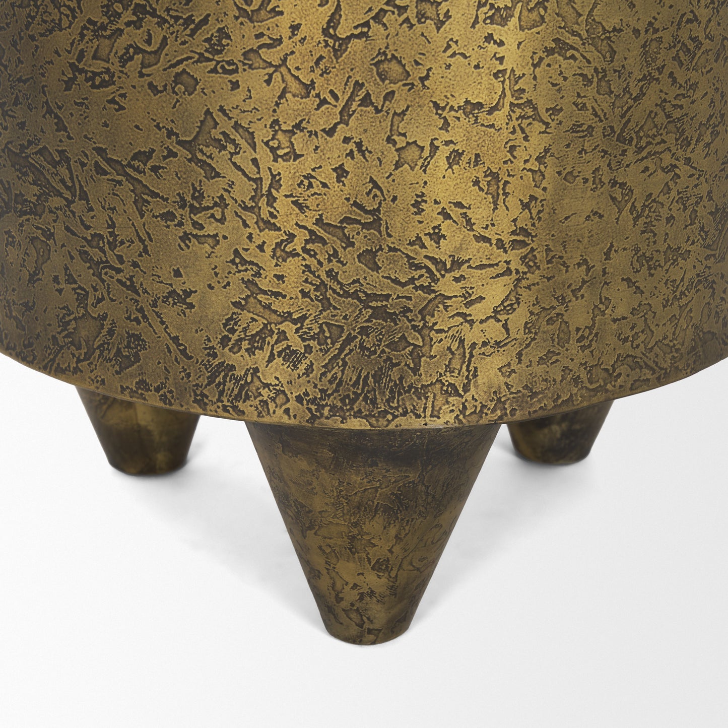 Rosh Accent Table Gold Metal - accent-tables