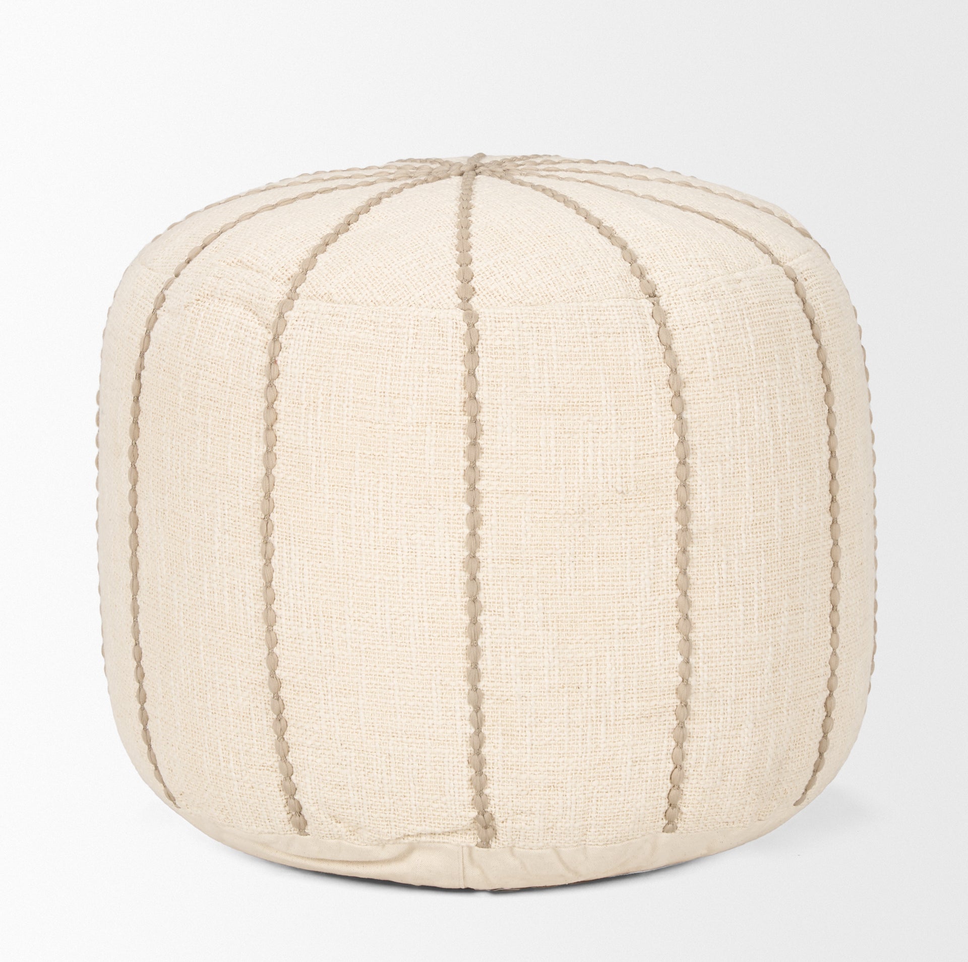 Sachi Pouf Beige - poufs