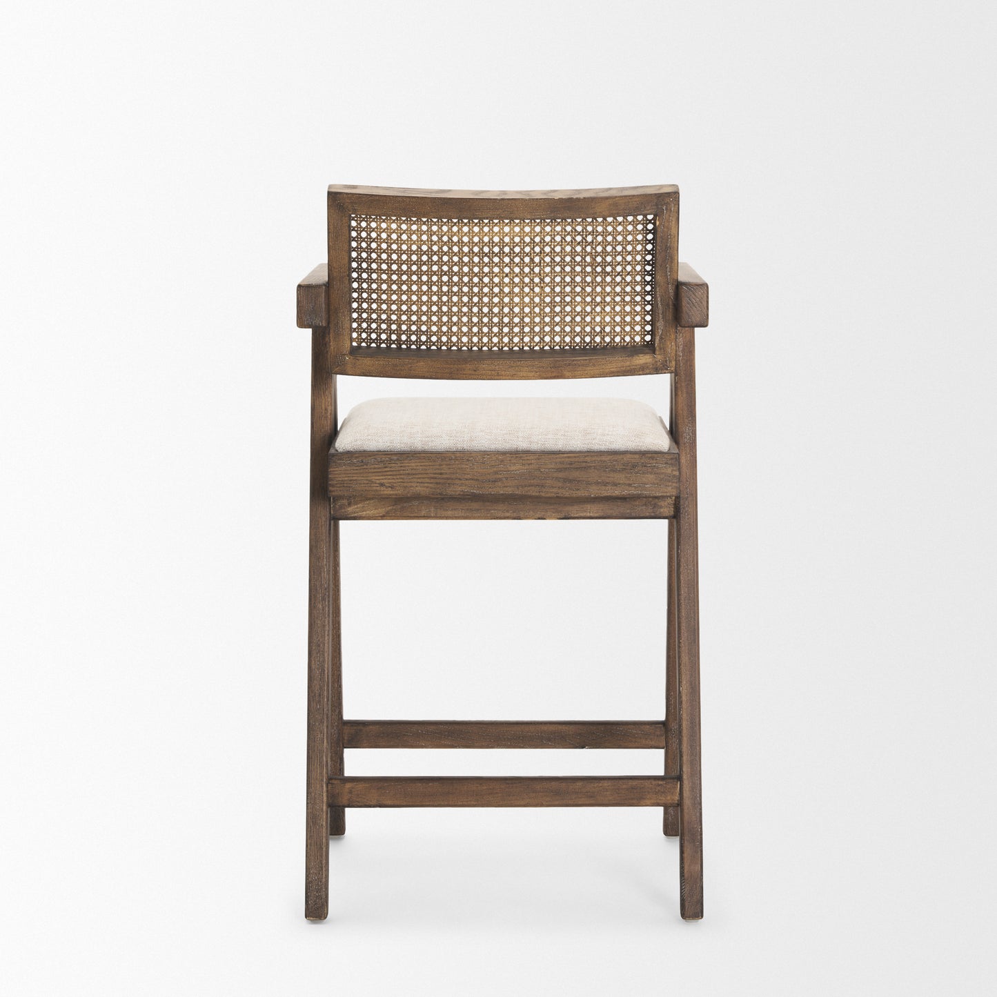 Indie Upholstered Seat Bar Counter Stool Medium Brown | Counter - bar-stools