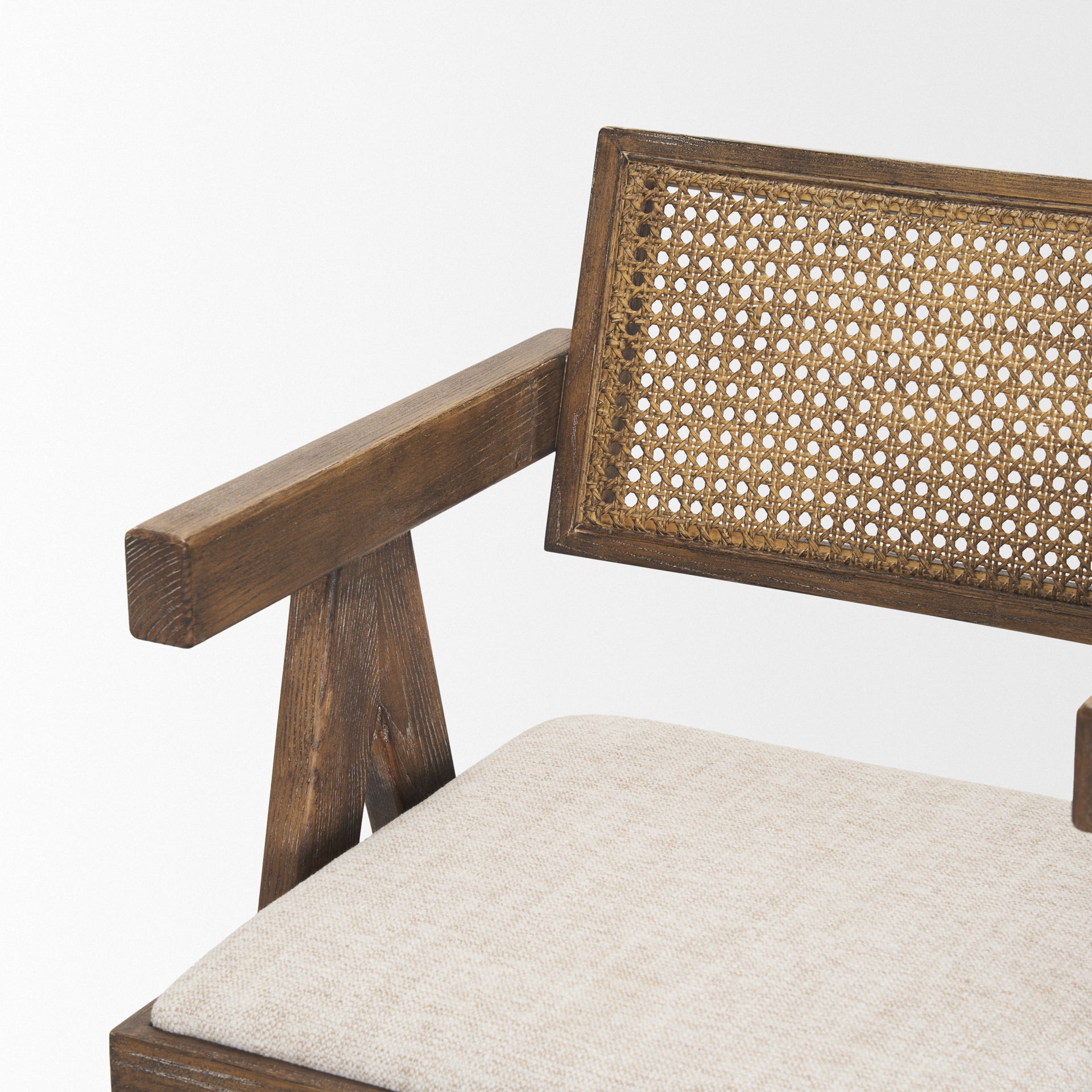 Indie Upholstered Seat Bar Counter Stool Medium Brown | Counter - bar-stools