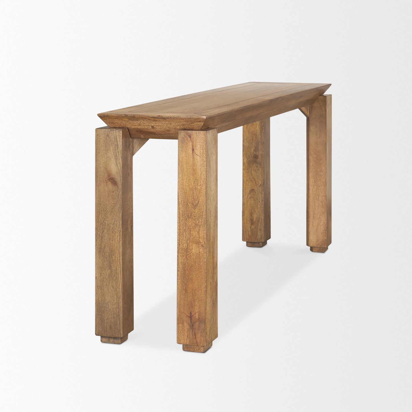Sapphira Console Table Brown Wood - console-tables
