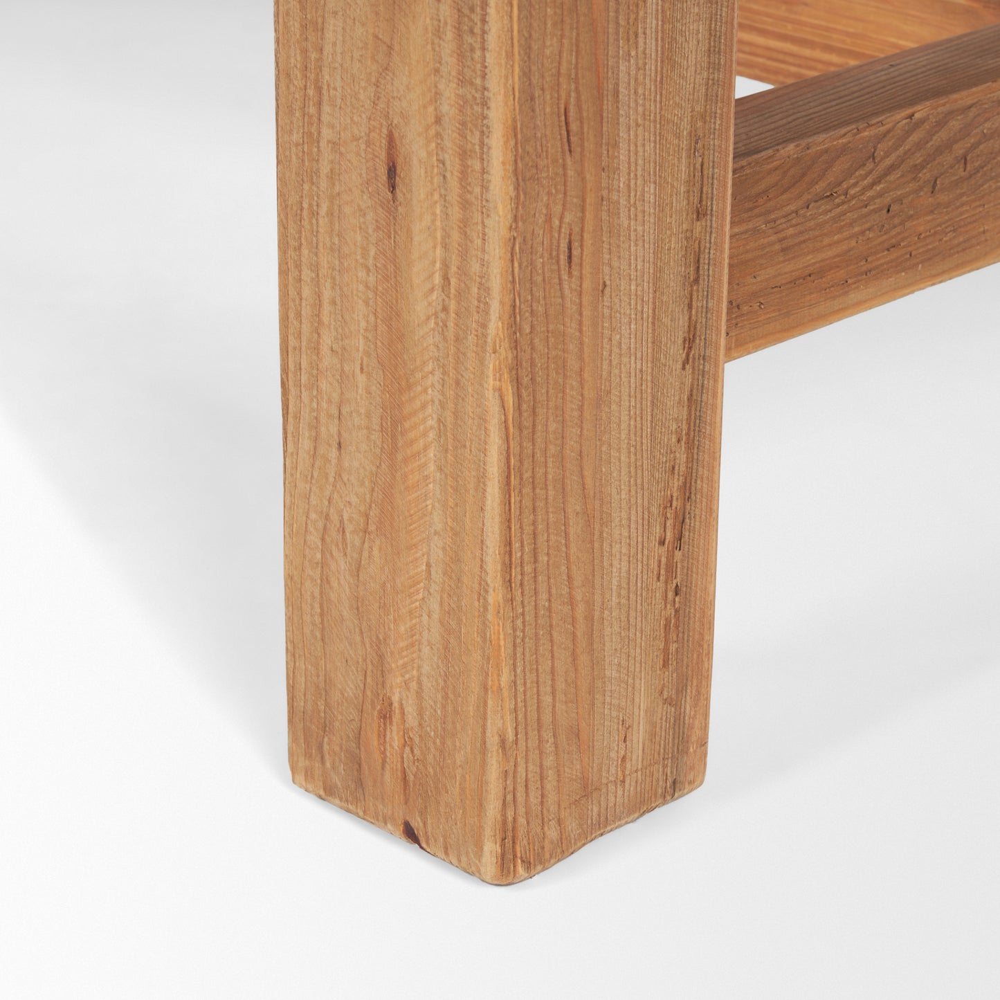 Stetson 94.5" Rectangular Natural Brown Wood Dining Table