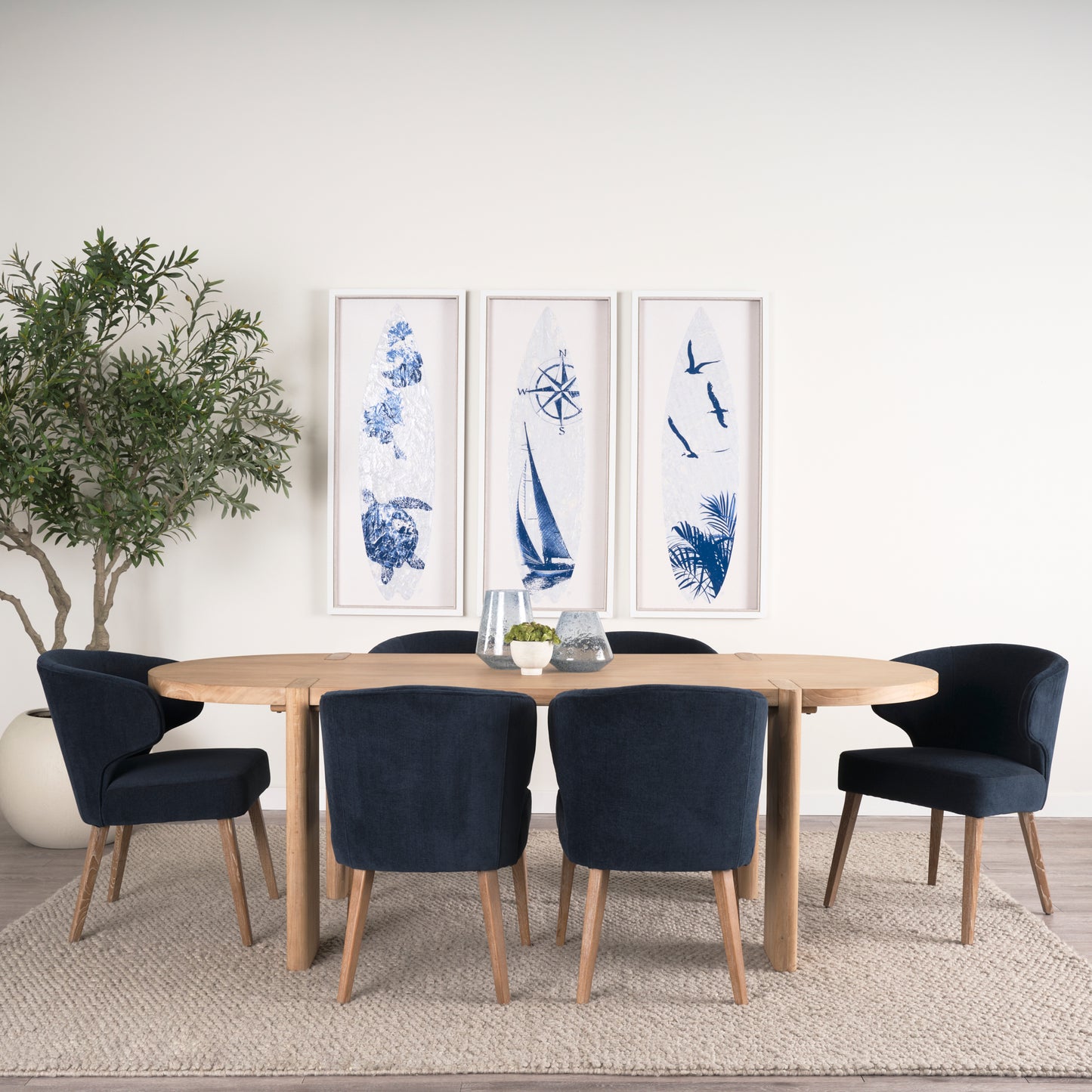 Sohan Dining Table Light Brown | Wood - dining-table