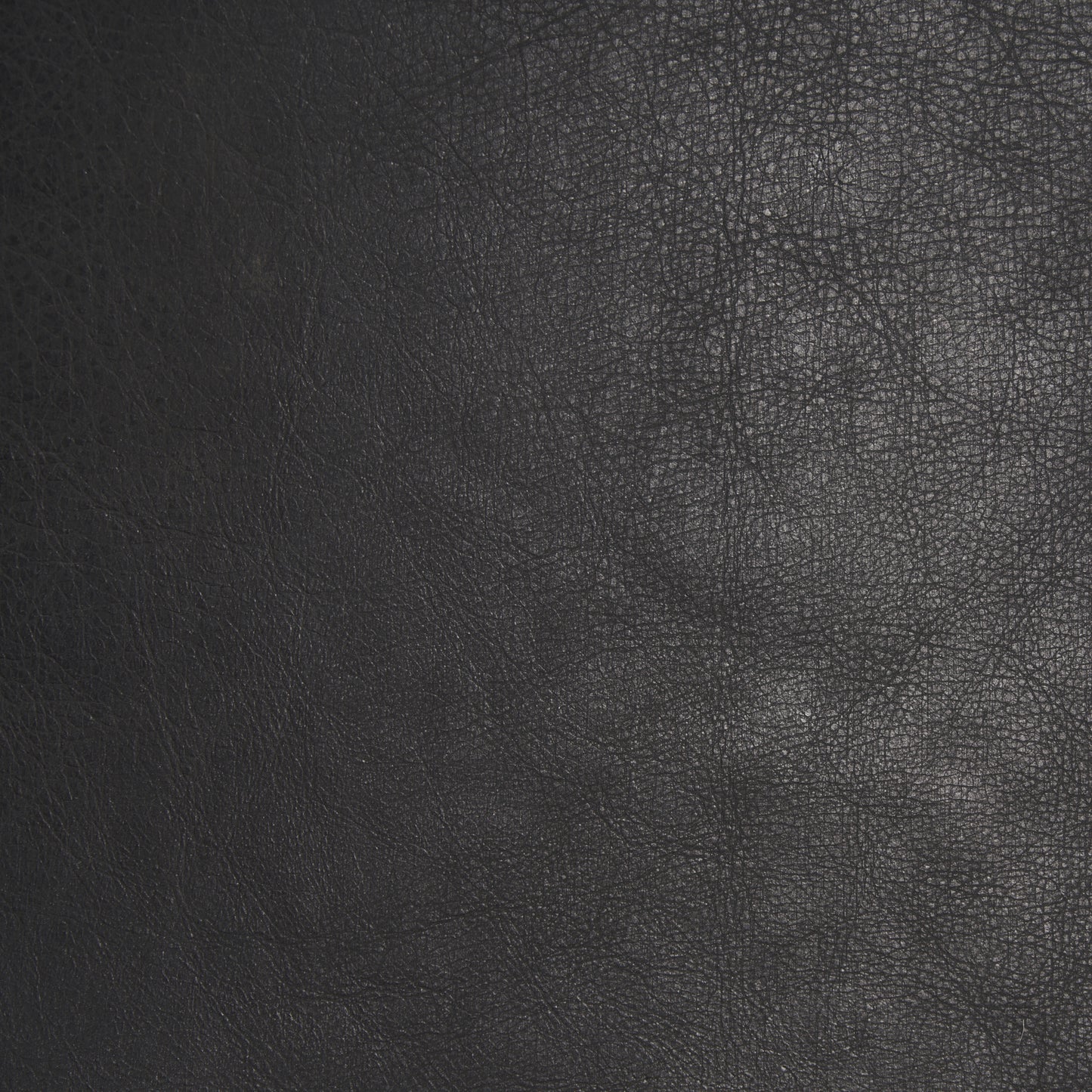 Taniel Black Leather w/ Black Metal Stool