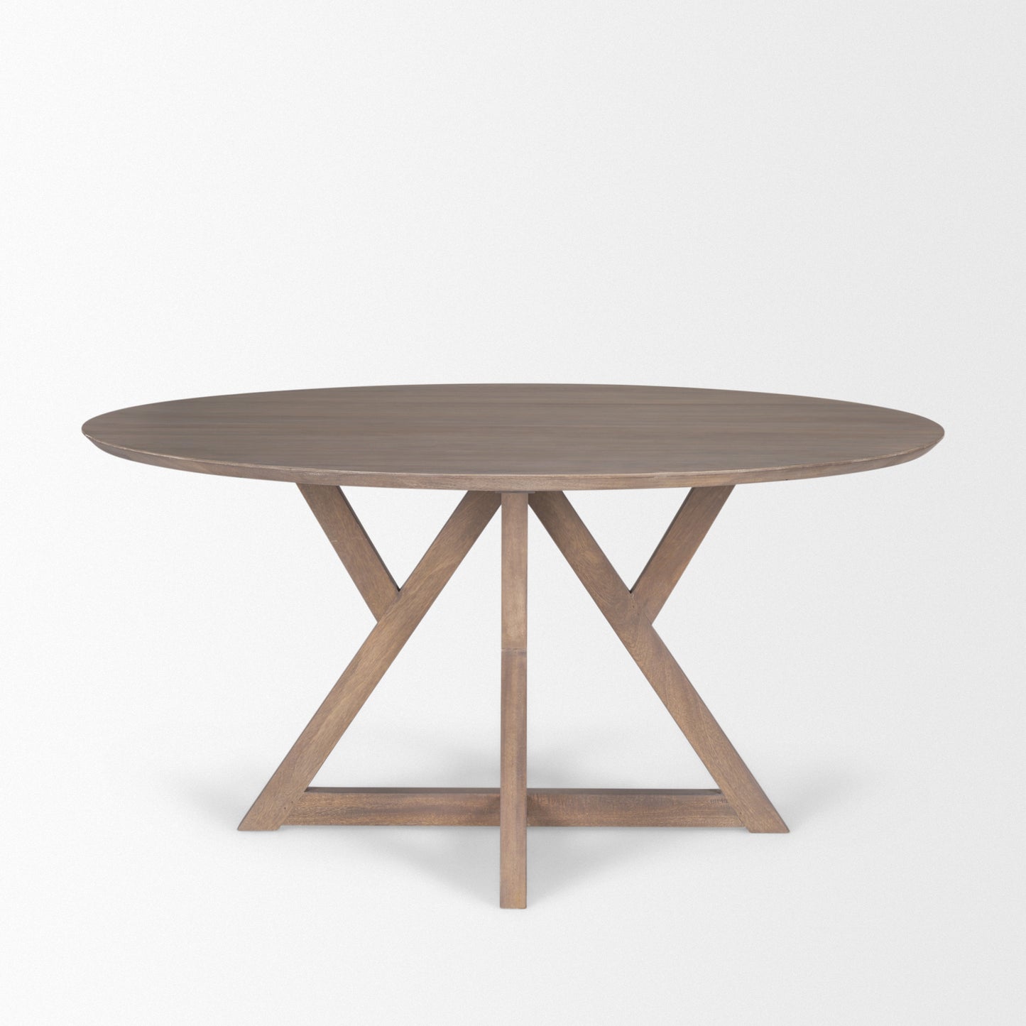 Jennings Dining Table Light Brown Wood | 60’’ - dining-table