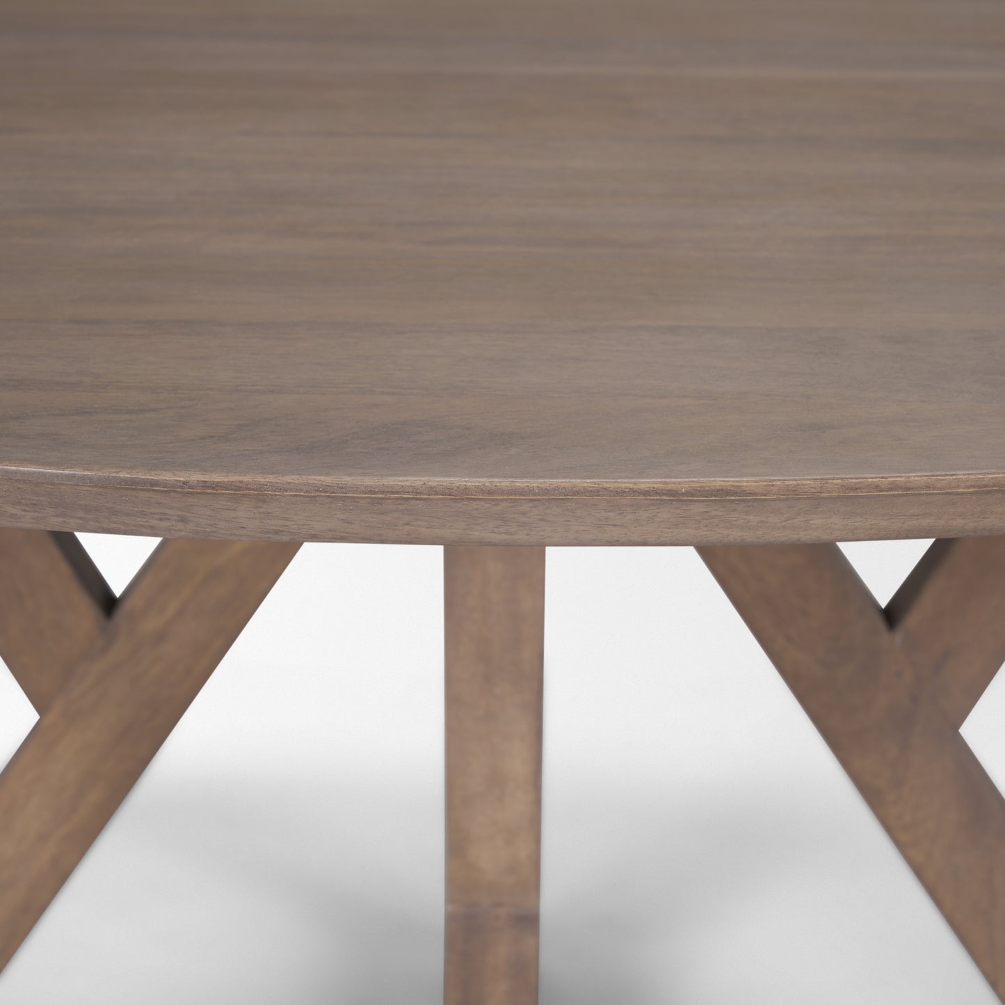Jennings Dining Table Light Brown Wood | 60’’ - dining-table