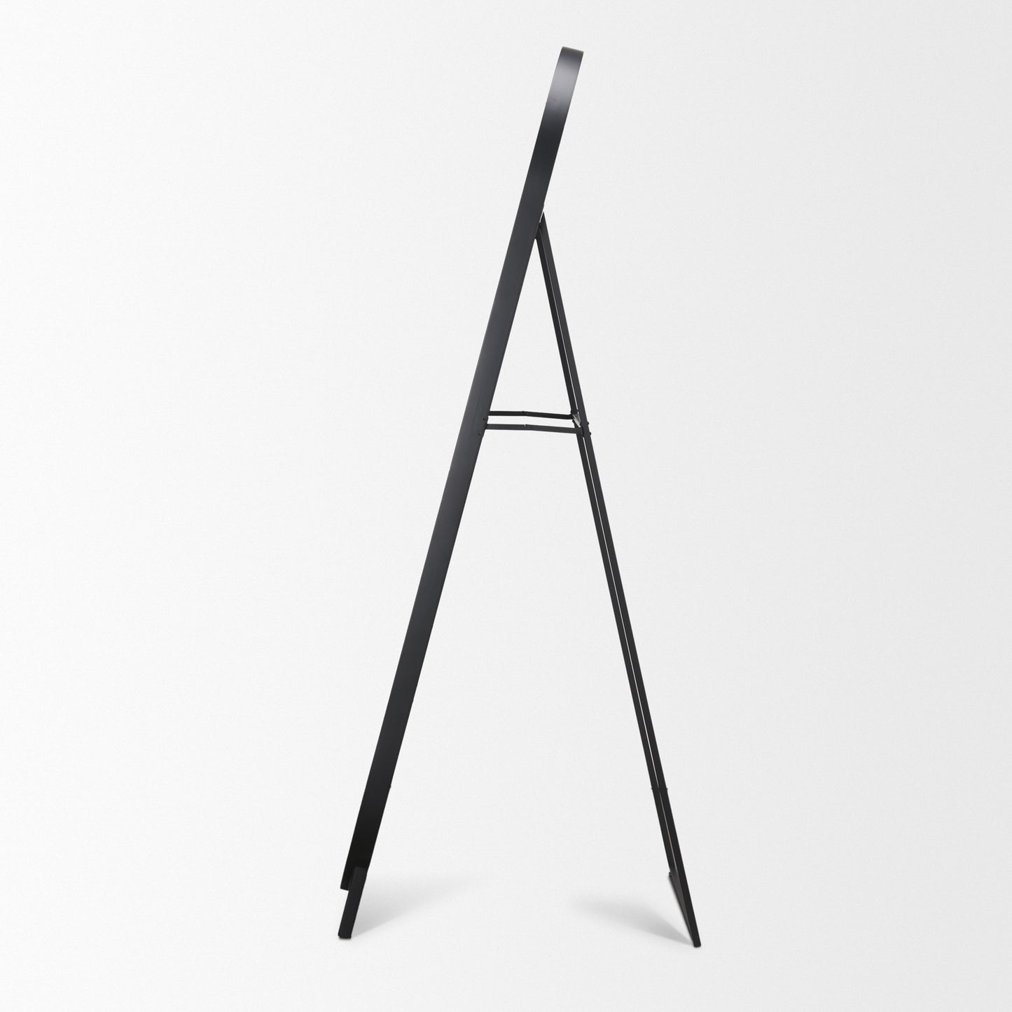 Tillie Floor Mirror Matte Black | Metal | Glass - floor-mirrors