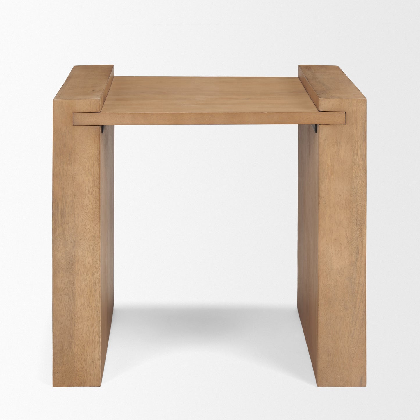 Wesson Accent Table Light Brown Wood - accent-tables