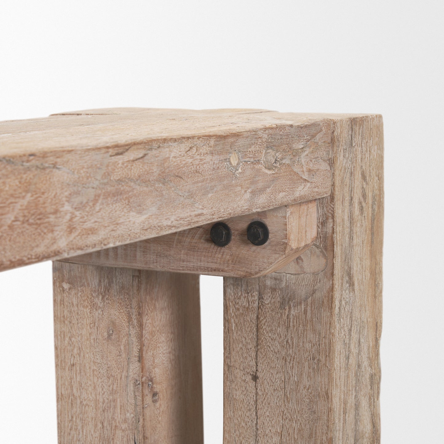 McArthur Bench Reclaimed Wood | Whitewash - benches