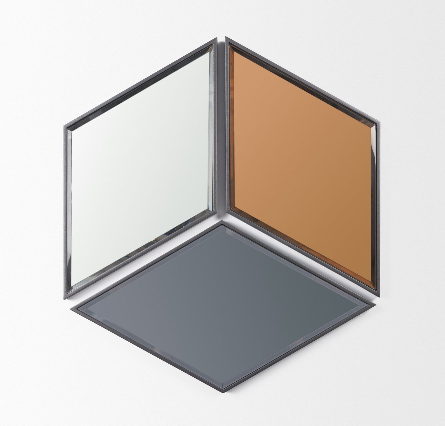 Lennox Wall Mirror Geometric | Set of 3 - wall-mirrors-grouped
