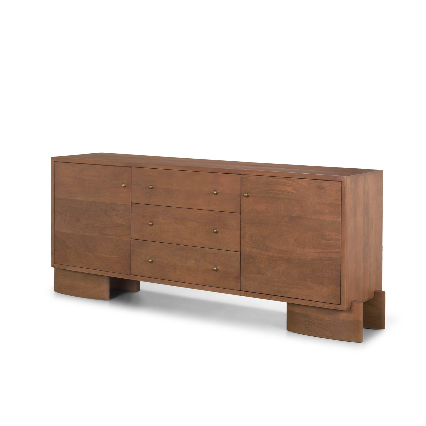 Jonan Sideboard Medium Brown | Wood - sideboards-and-buffets