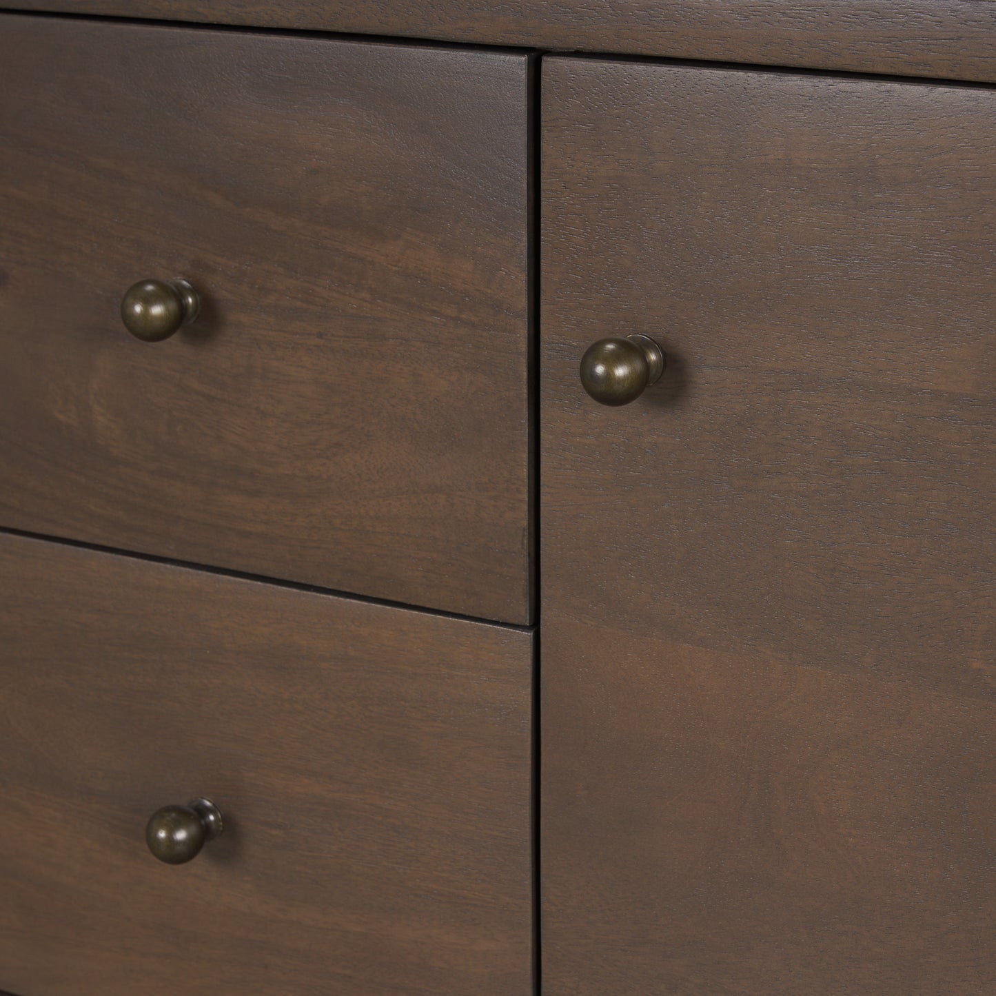 Jonan Sideboard Dark Brown | Wood - sideboards-and-buffets