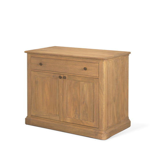 Braxton Accent Cabinet Light Brown | Dark Aged Brass - acc-chest-cabinets