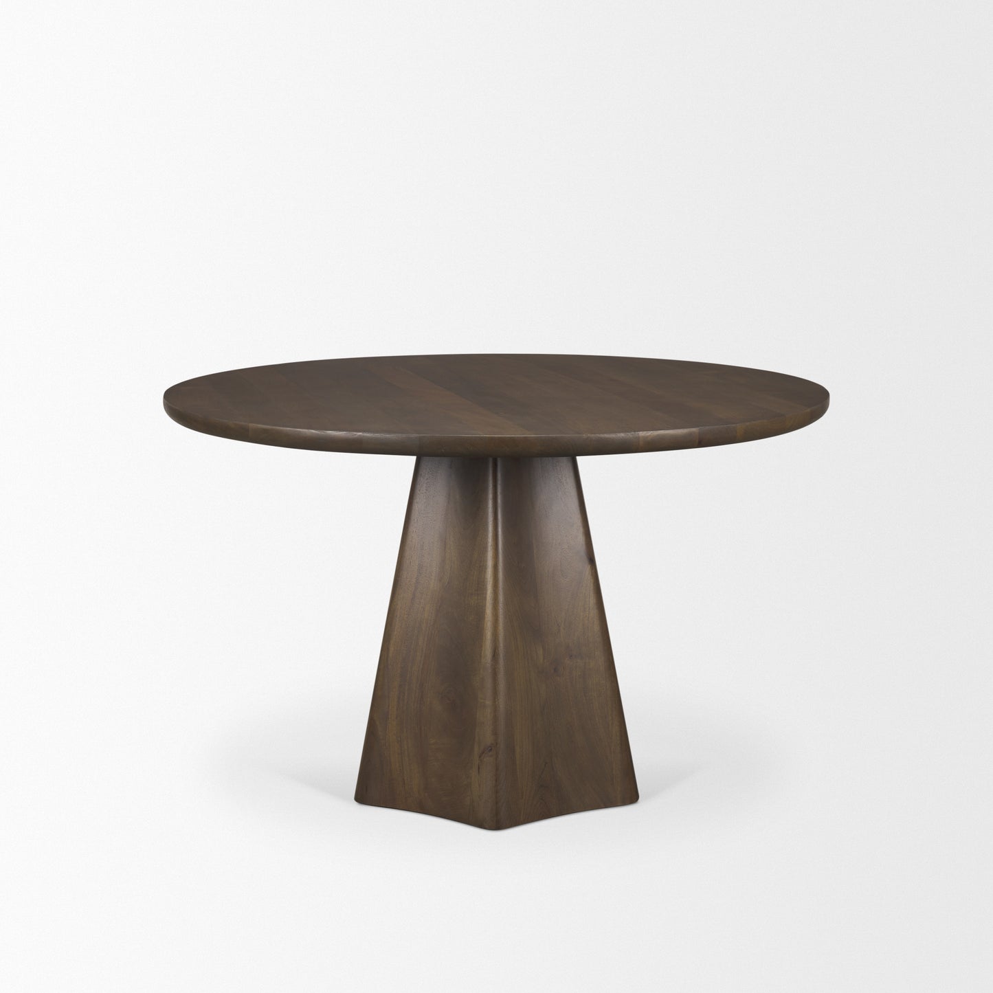 Jovani Dining Table Dark Brown | Wood | 48’’ - dining-table