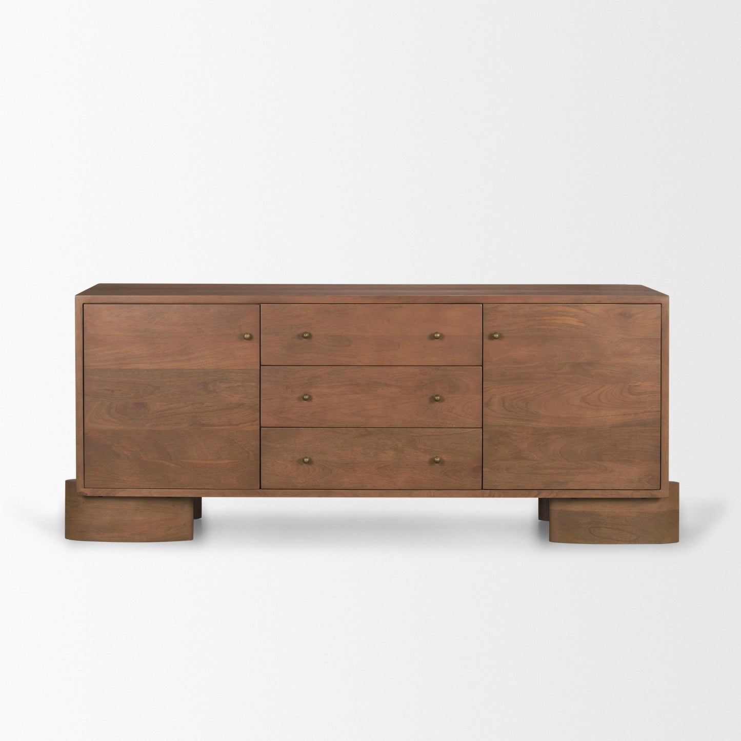 Jonan Sideboard Medium Brown | Wood - sideboards-and-buffets