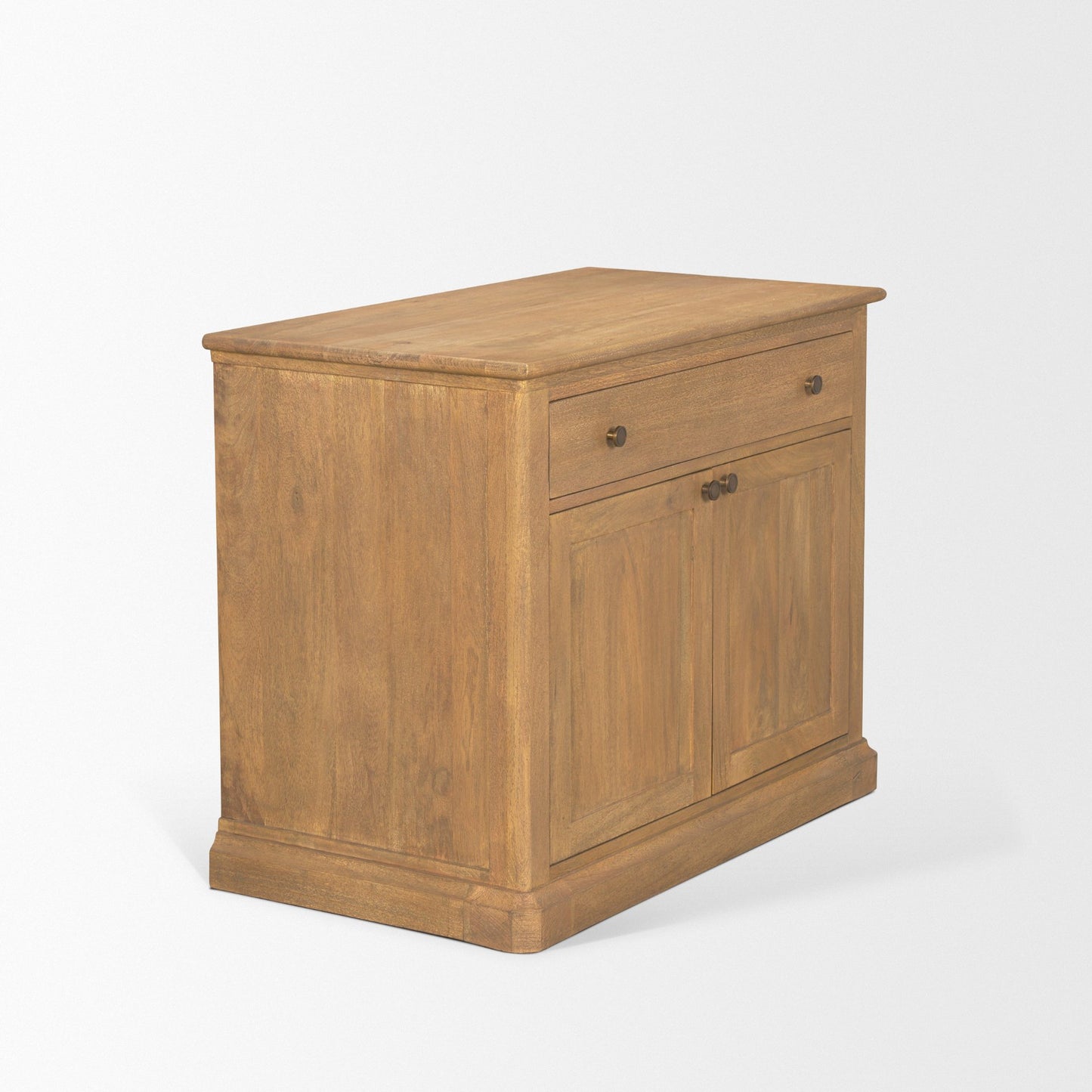 Braxton Accent Cabinet Light Brown | Dark Aged Brass - acc-chest-cabinets
