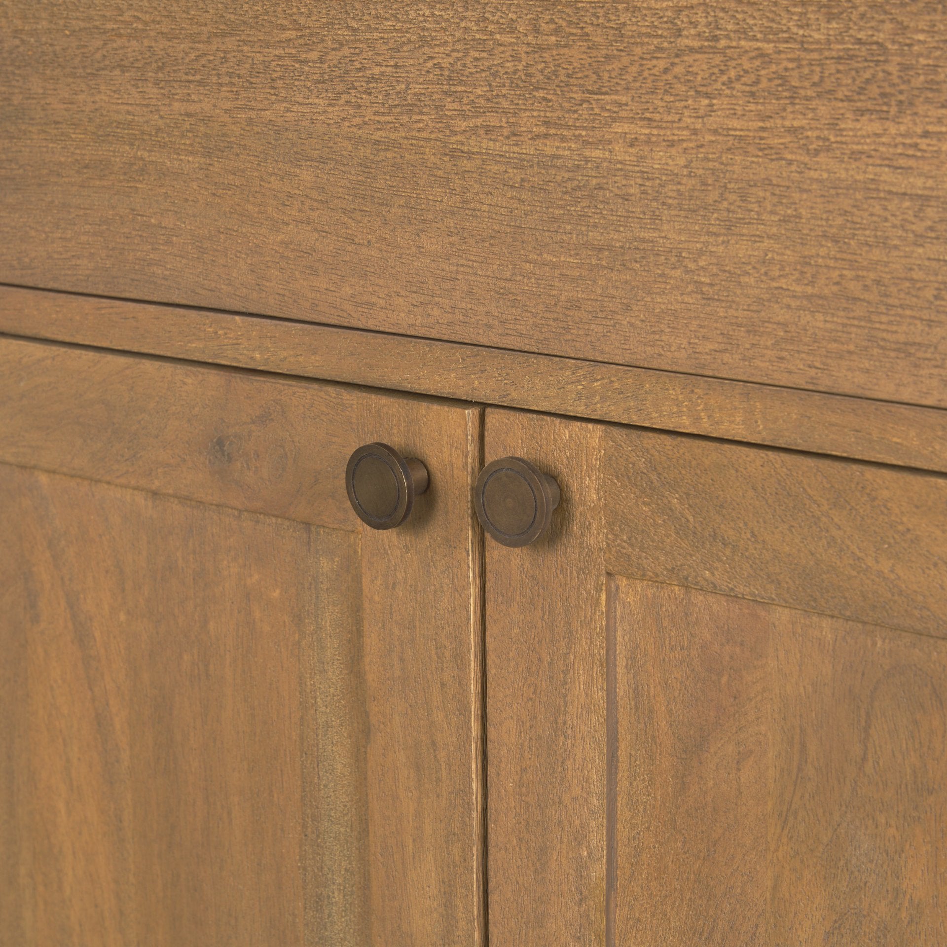 Braxton Accent Cabinet Light Brown | Dark Aged Brass - acc-chest-cabinets