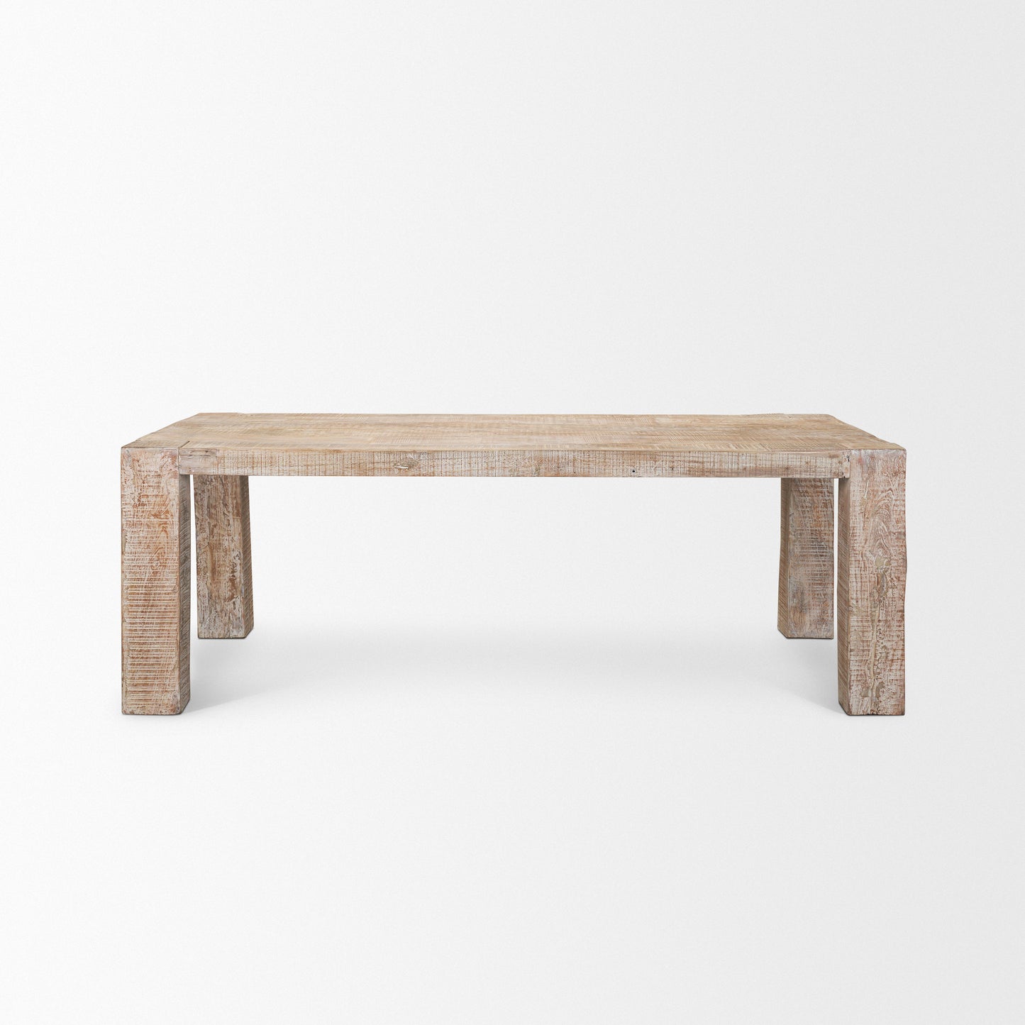 McArthur Dining Table White Wash | 84’’ - dining-table