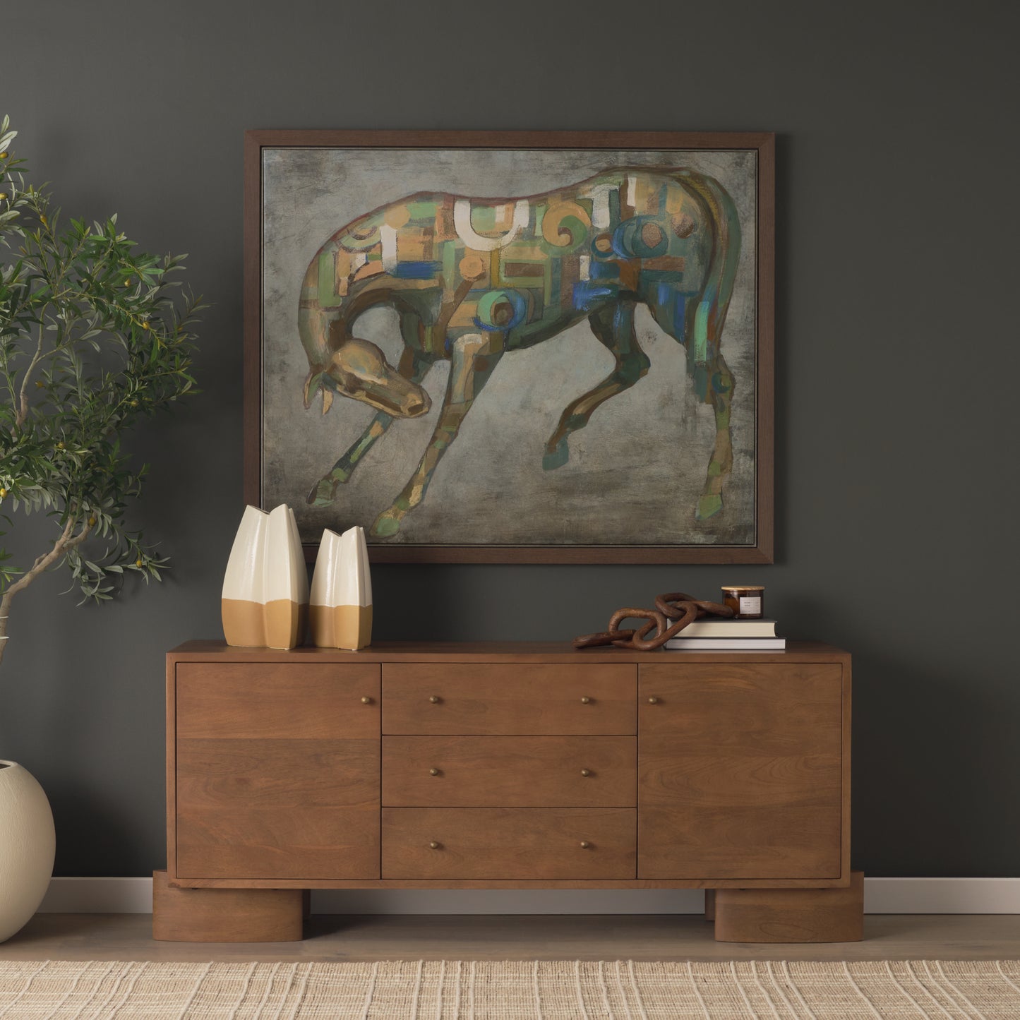 Jonan Sideboard Medium Brown | Wood - sideboards-and-buffets