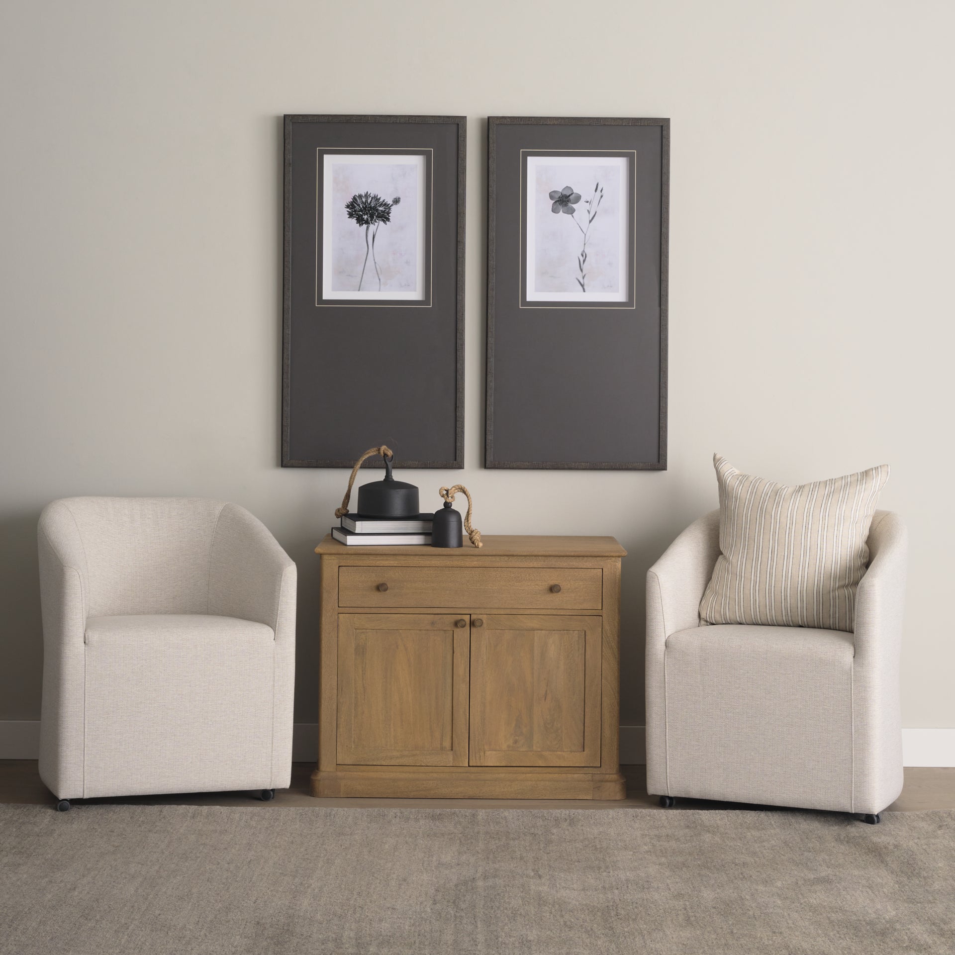 Braxton Accent Cabinet Light Brown | Dark Aged Brass - acc-chest-cabinets