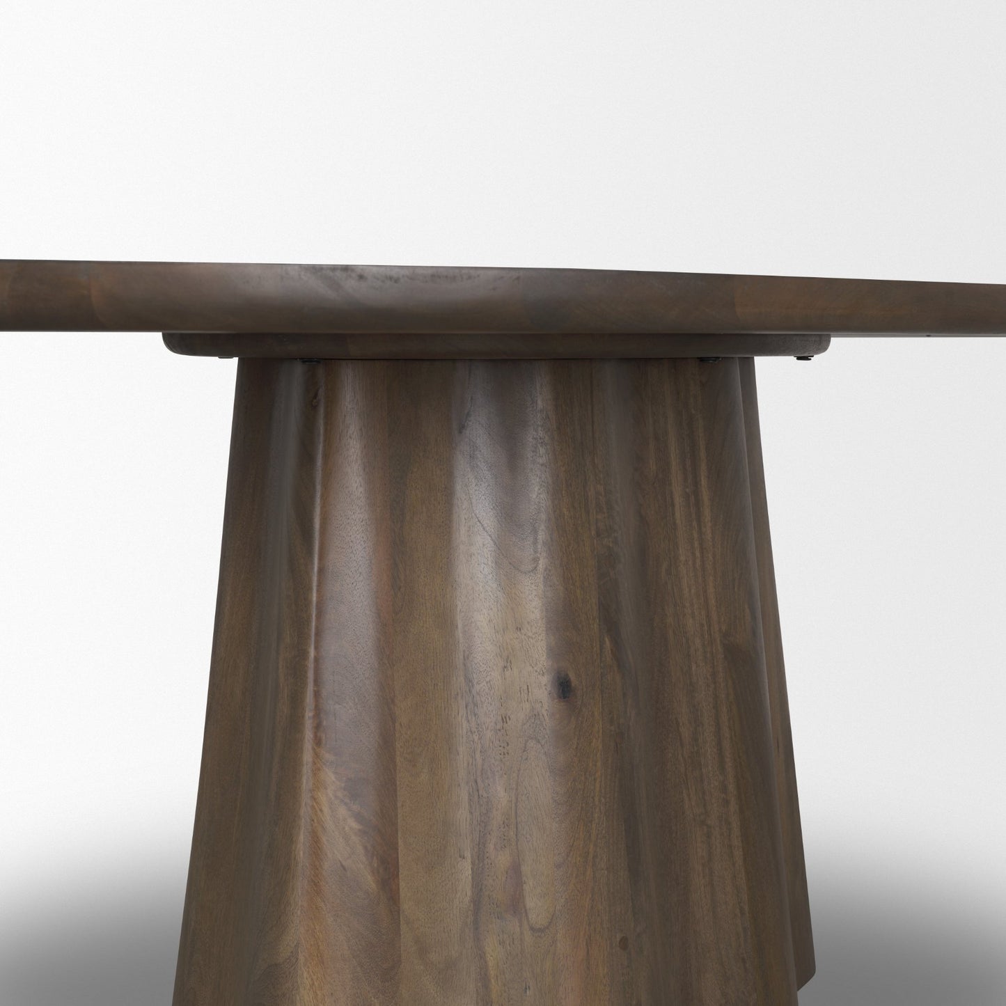 Jovani Oval Dining Table Dark Brown | Wood | Oval - dining-table