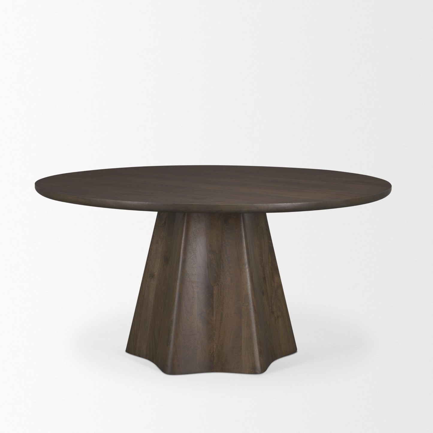 Jovani Dining Table Dark Brown | Wood | 60’’ - dining-table
